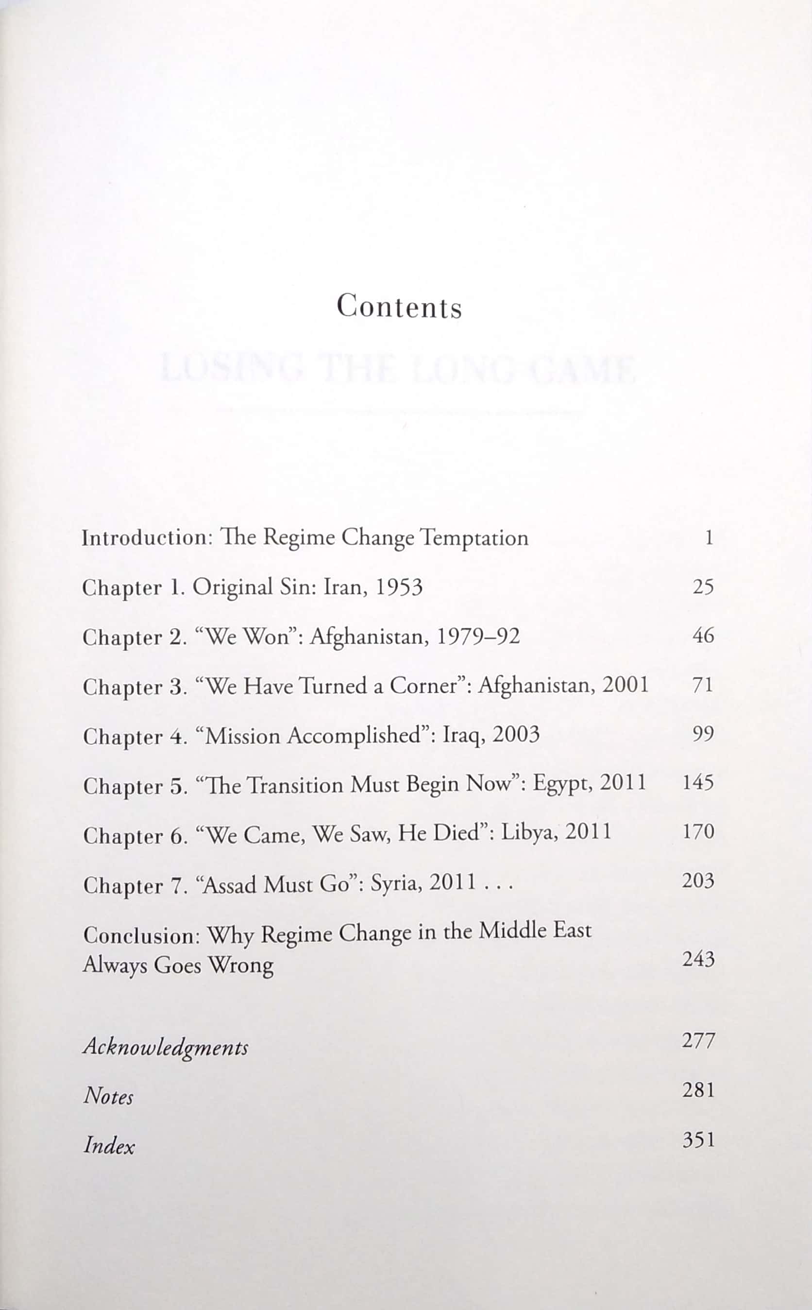 losing the long game: the false promise of regime change in the middle east - Ảnh 3