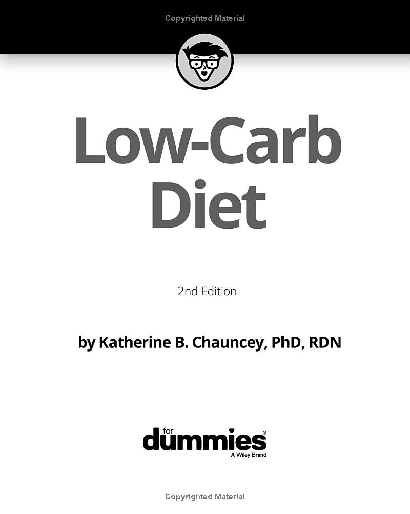 low-carb diet for dummies 2nd edition - Ảnh 3