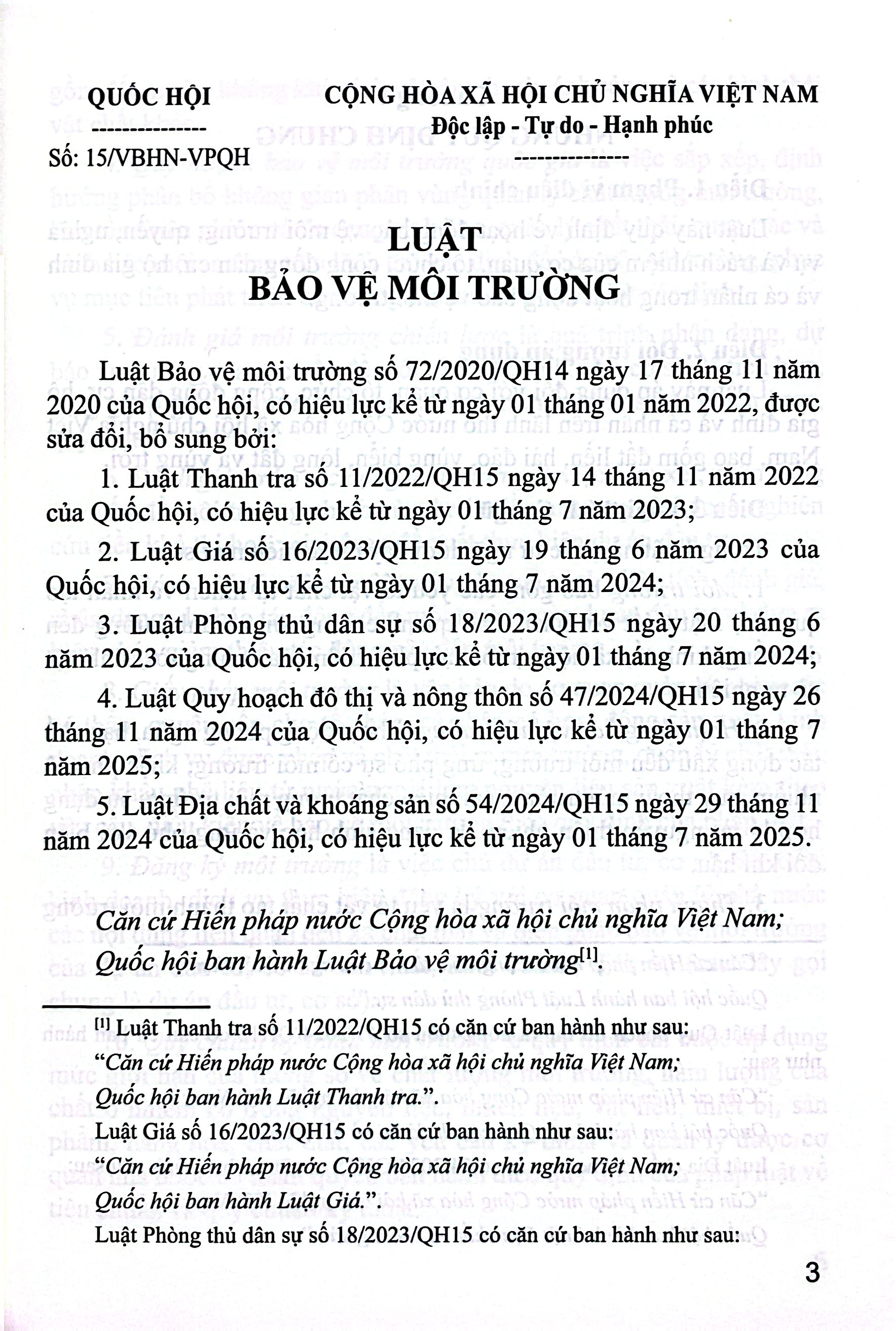 Luật Bảo Vệ Môi Trường (Sửa Đổi, Bổ Sung Năm 2022, 2023, 2024) - Ảnh 4