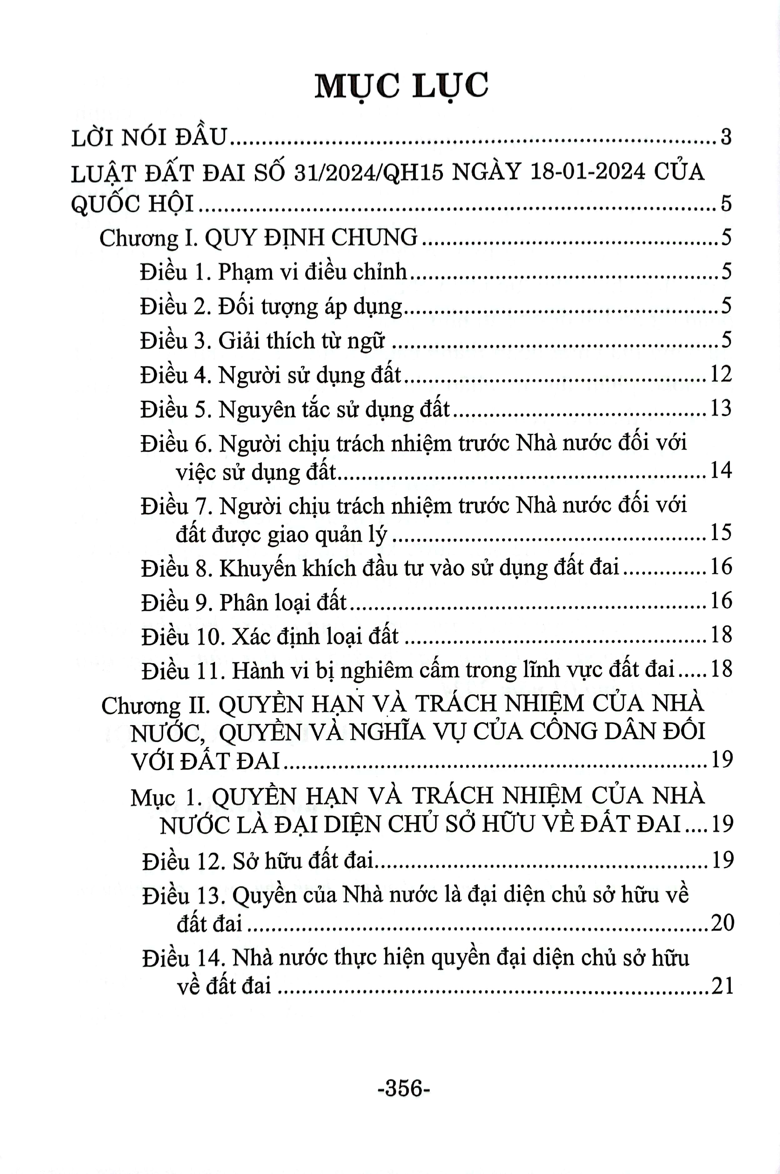luật đất đai (hiện hành) (được quốc hội thông qua ngày 18/01/2024, có hiệu lực từ ngày 01/08/2024) - Ảnh 4