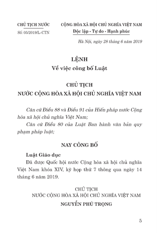 luật giáo dục năm 2019 - Ảnh 3