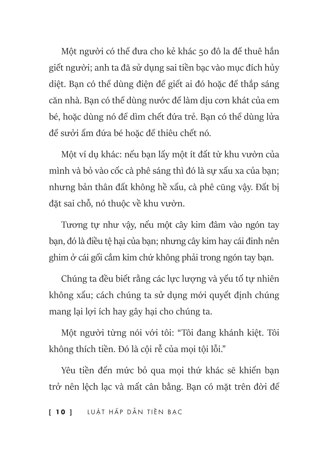 Luật Hấp Dẫn Tiền Bạc - Cách Thu Hút Sự Giàu Có Và Thịnh Vượng - Ảnh 10