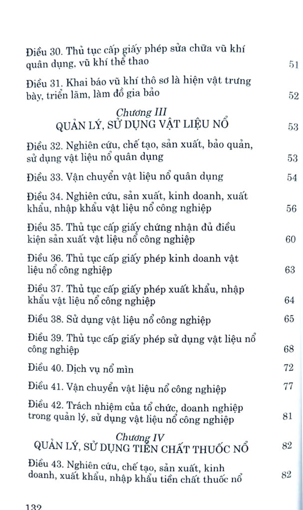 luật quản lý, sử dụng vũ khí, vật liệu nổ và công cụ hỗ trợ năm 2024 - Ảnh 7
