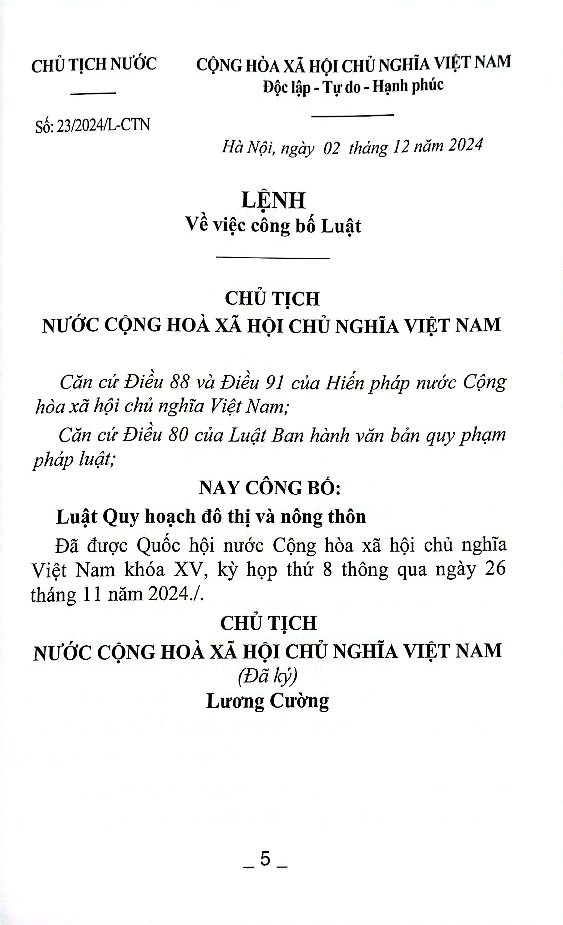 Luat Quy Hoach Do Thi Va Nong Thon - Ảnh 4