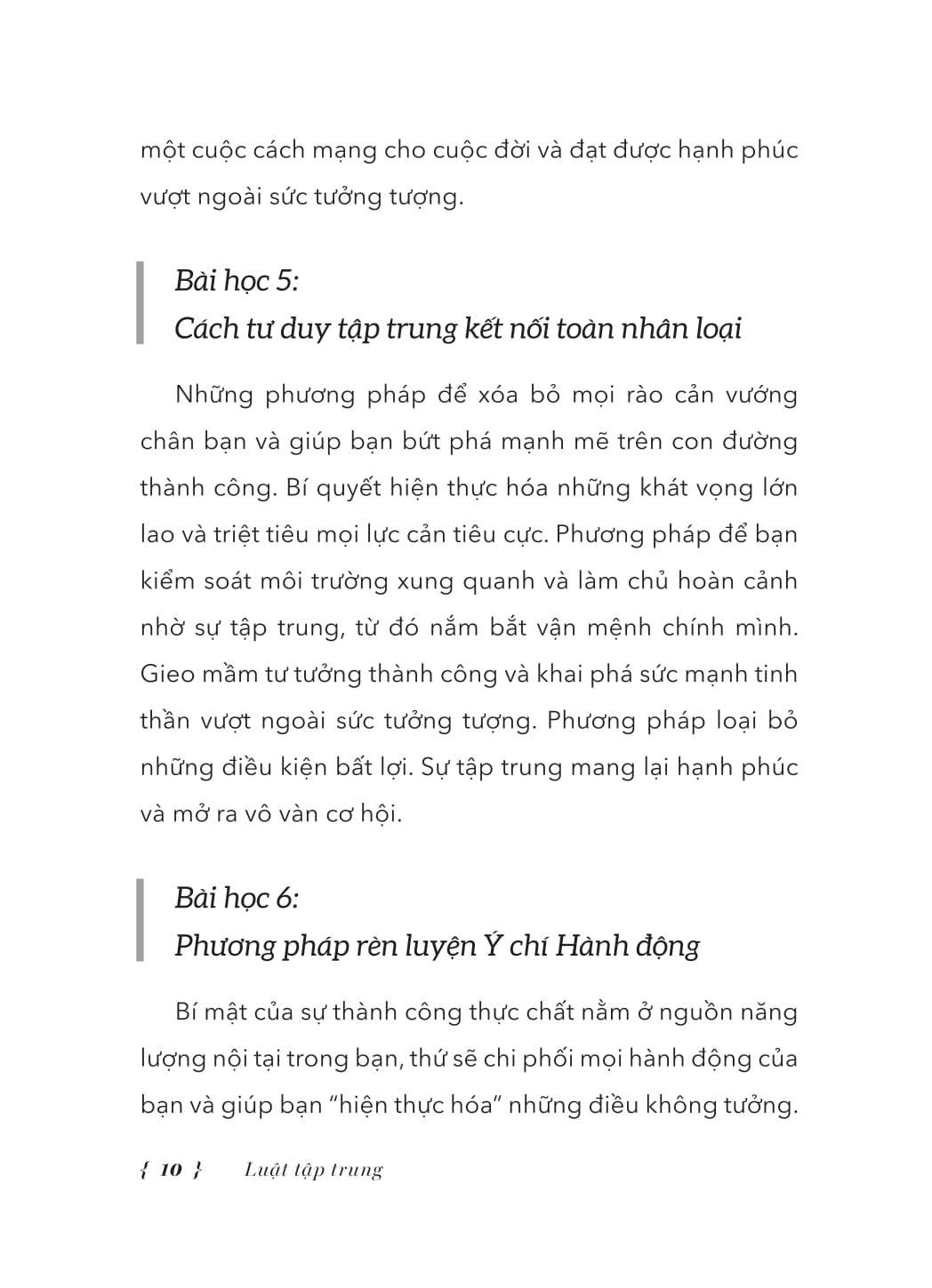 Luật Tập Trung - Càng Tập Trung, Càng Phát Triển - Ảnh 10