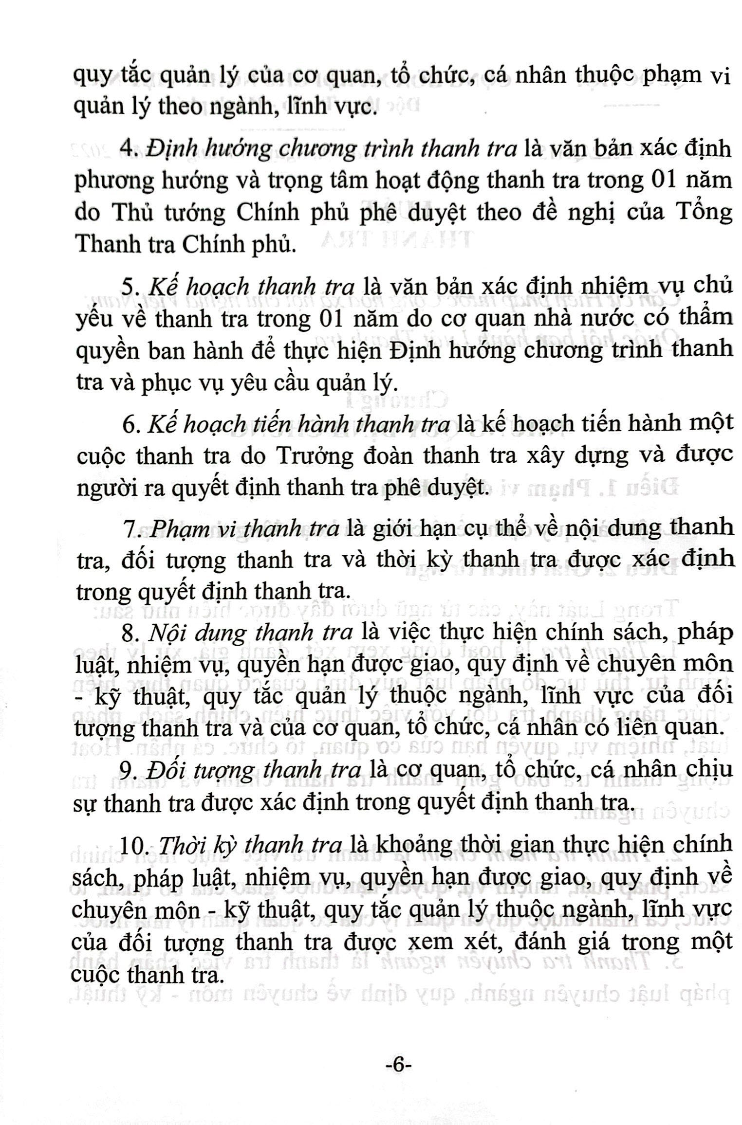 luật thanh tra (hiện hành) (được quốc hội thông qua ngày 14/11/2022, có hiệu lực thi hành từ ngày 01/7/2023) - Ảnh 5