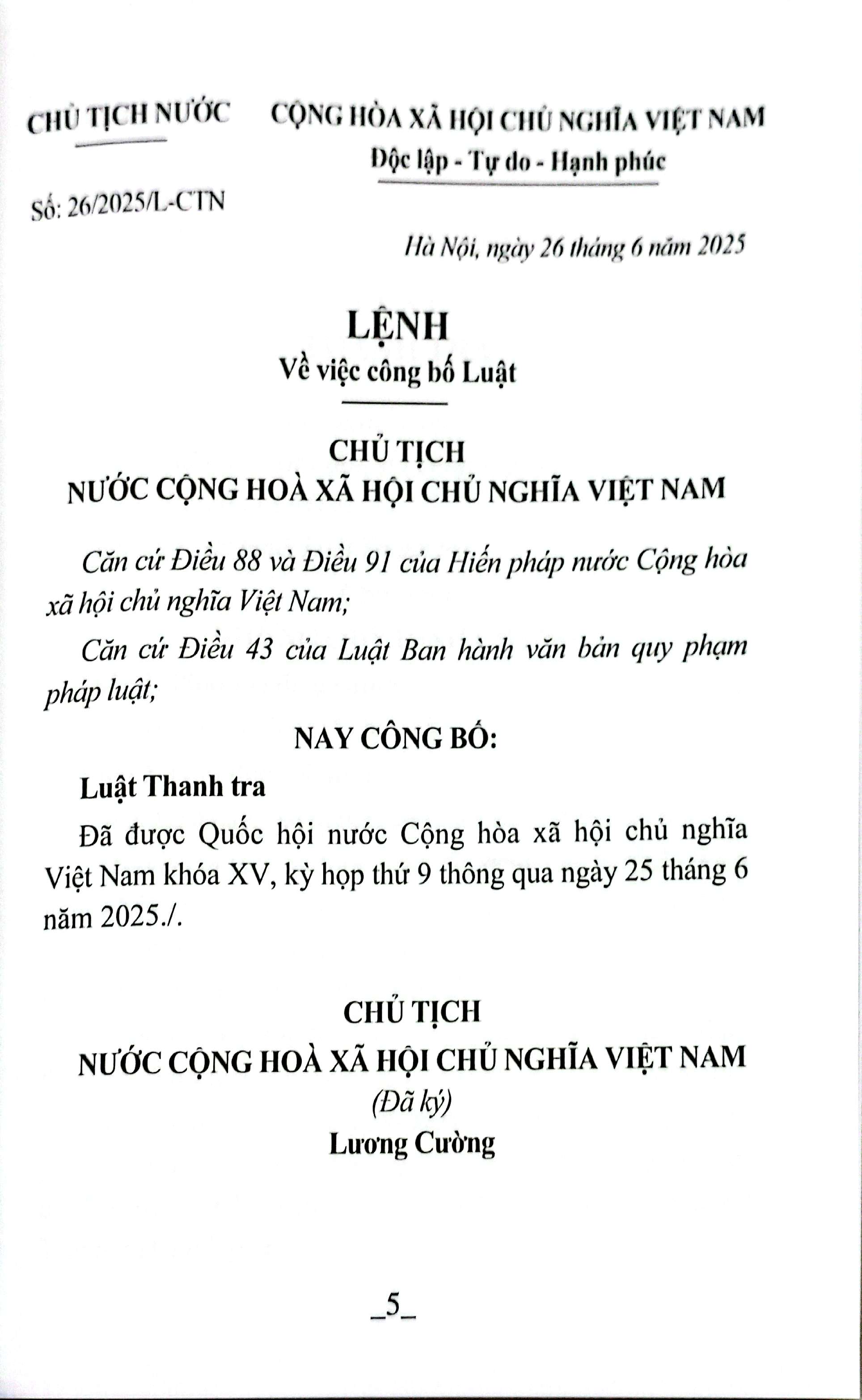 Luật Thanh Tra Năm 2025 - Ảnh 4