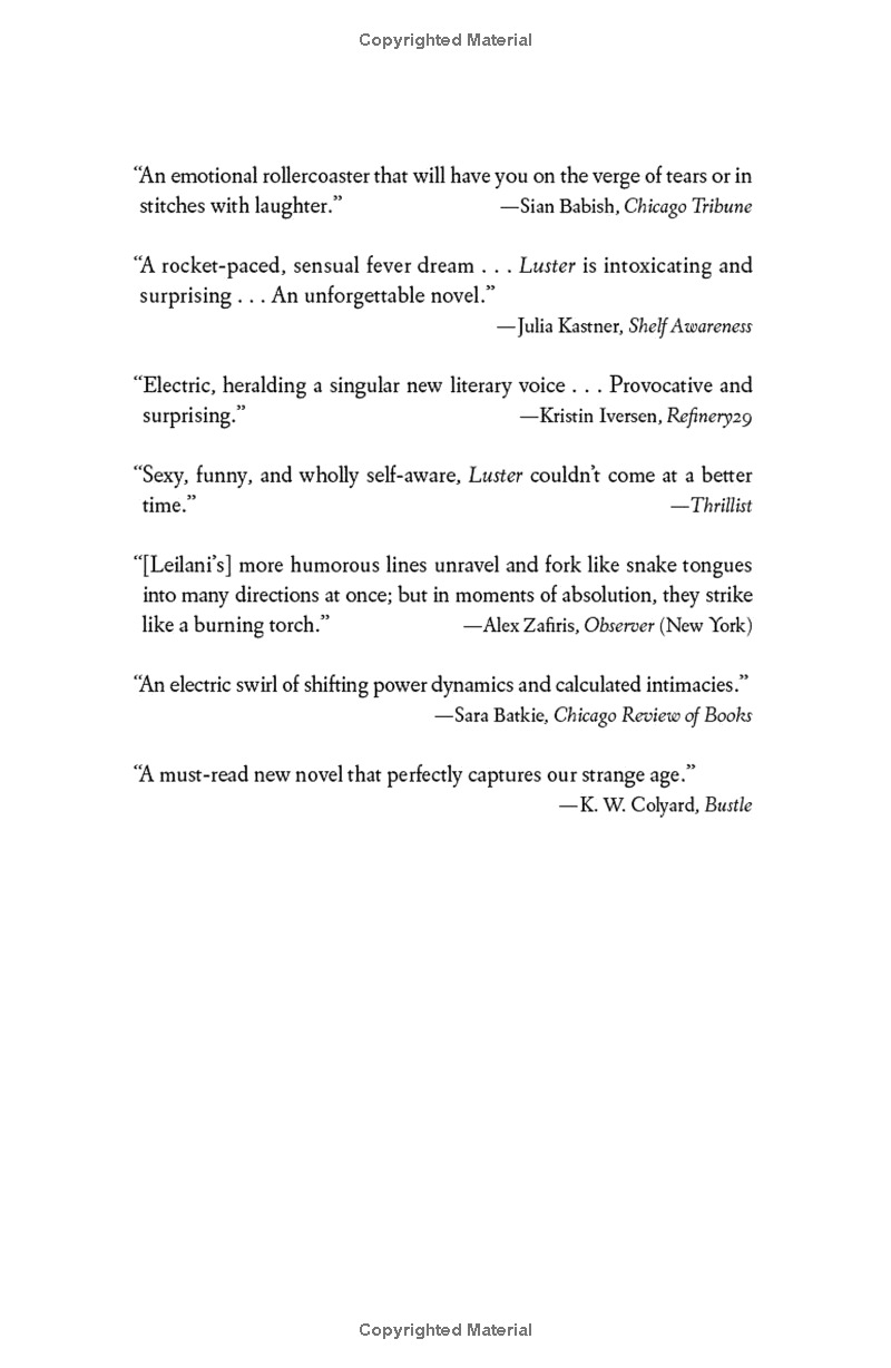 luster: a novel - Ảnh 14