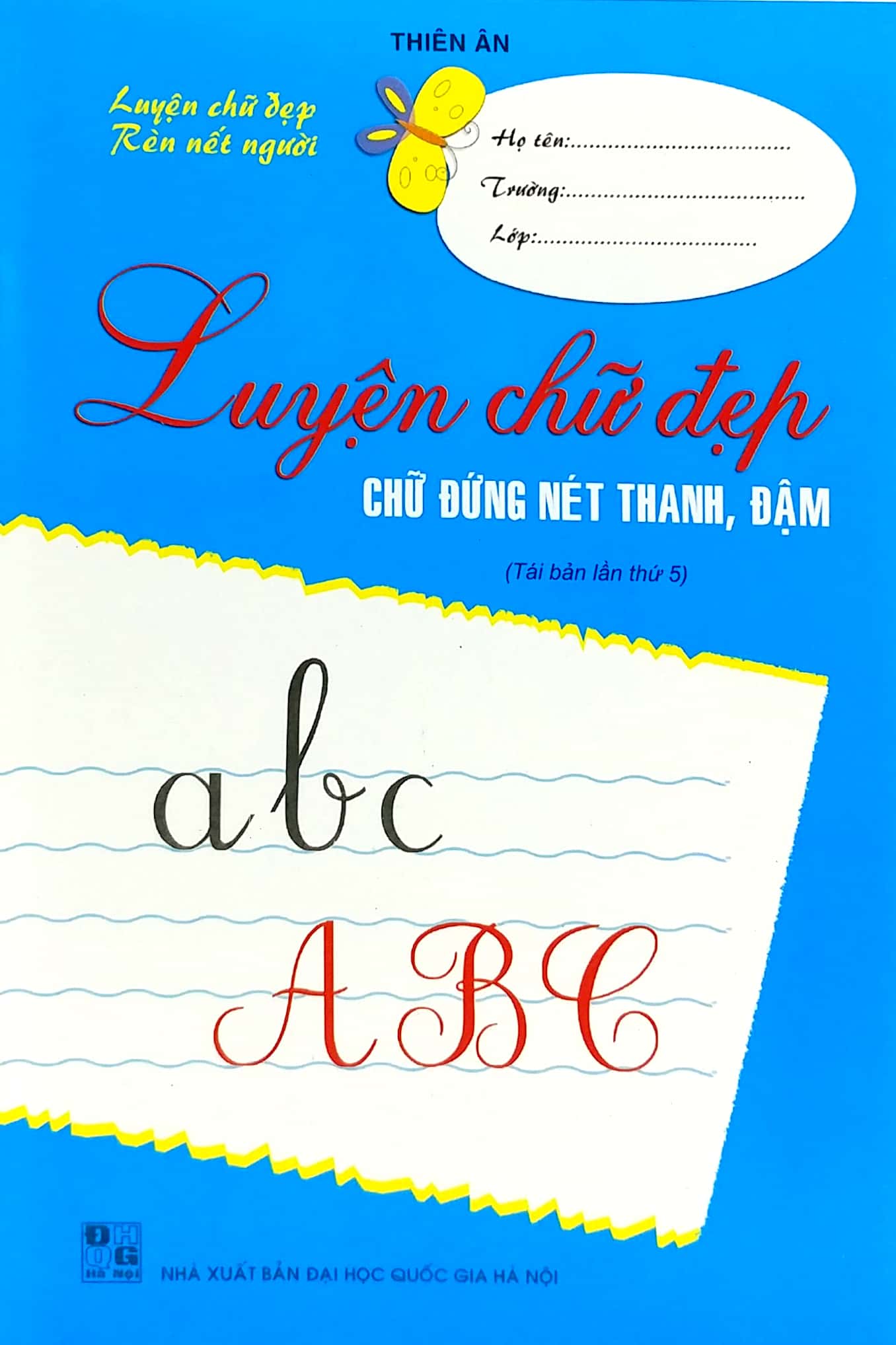 luyện chữ đẹp - chữ đứng nét thanh, đậm - Ảnh 2