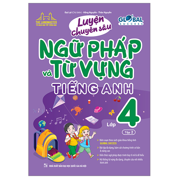 Luyện Chuyên Sâu Ngữ Pháp Và Từ Vựng Tiếng Anh Lớp 3 - Tập 2 - Cơ Bản Và Nâng Cao (Global Success) (Tái Bản 2026) - Ảnh 10