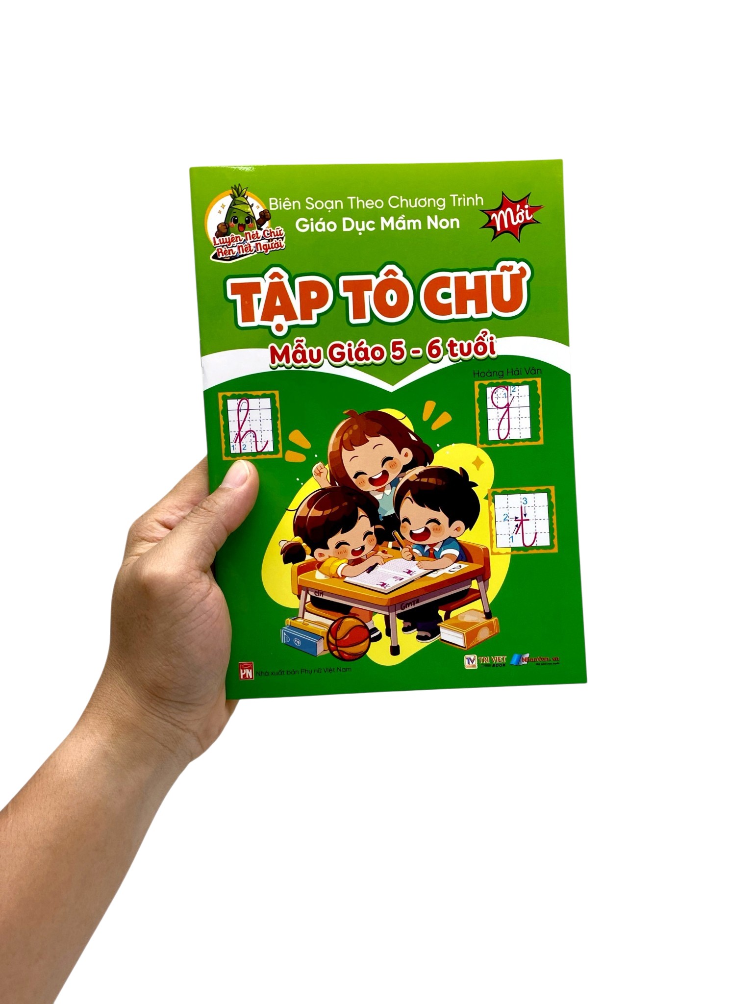 Luyện Nét Chữ Rèn Nét Người - Tập Tô Chữ Mẫu Giáo 5-6 Tuổi - Ảnh 7