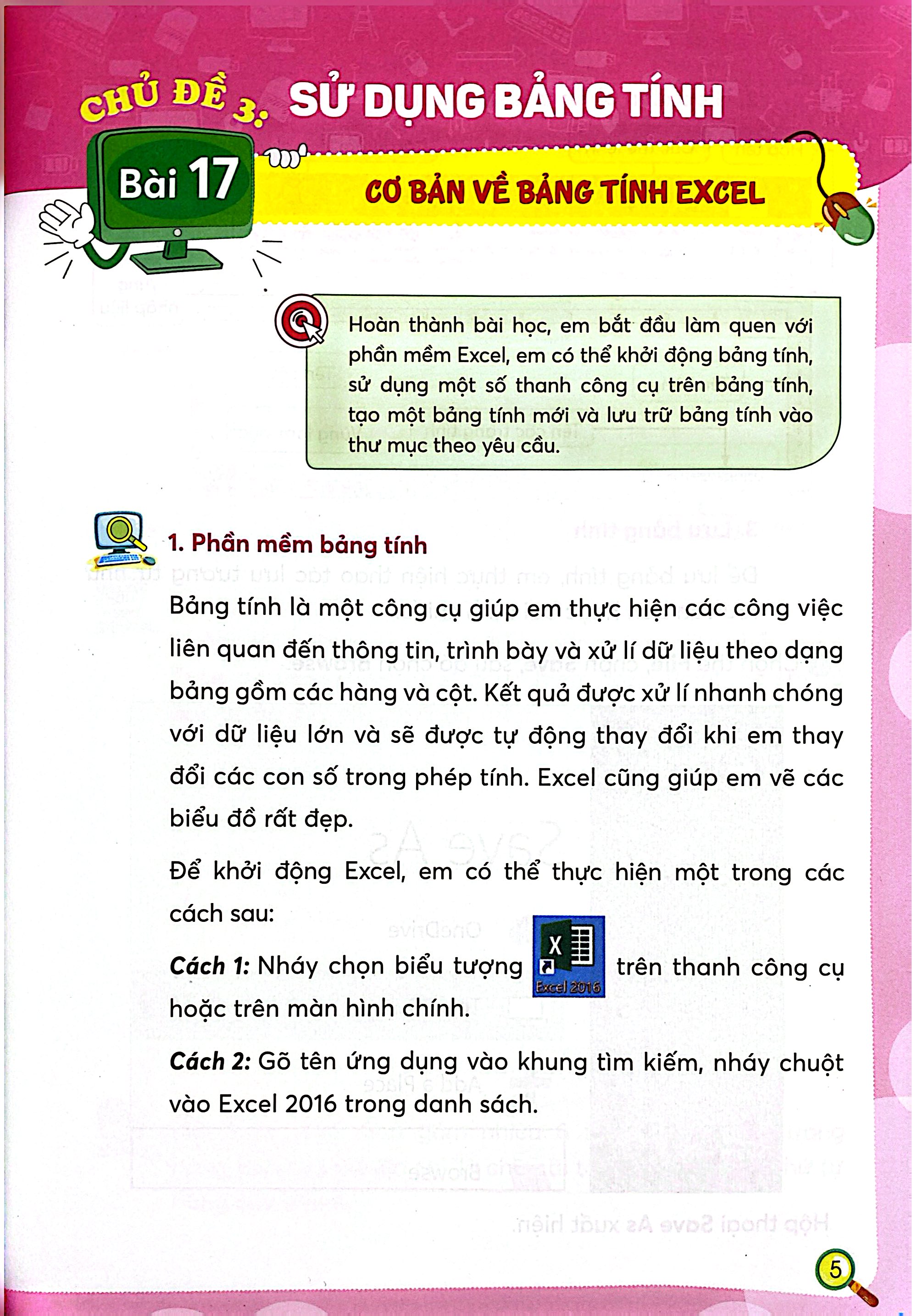 Luyện Tập Tin Học 4 - Tập 2 - Ảnh 5
