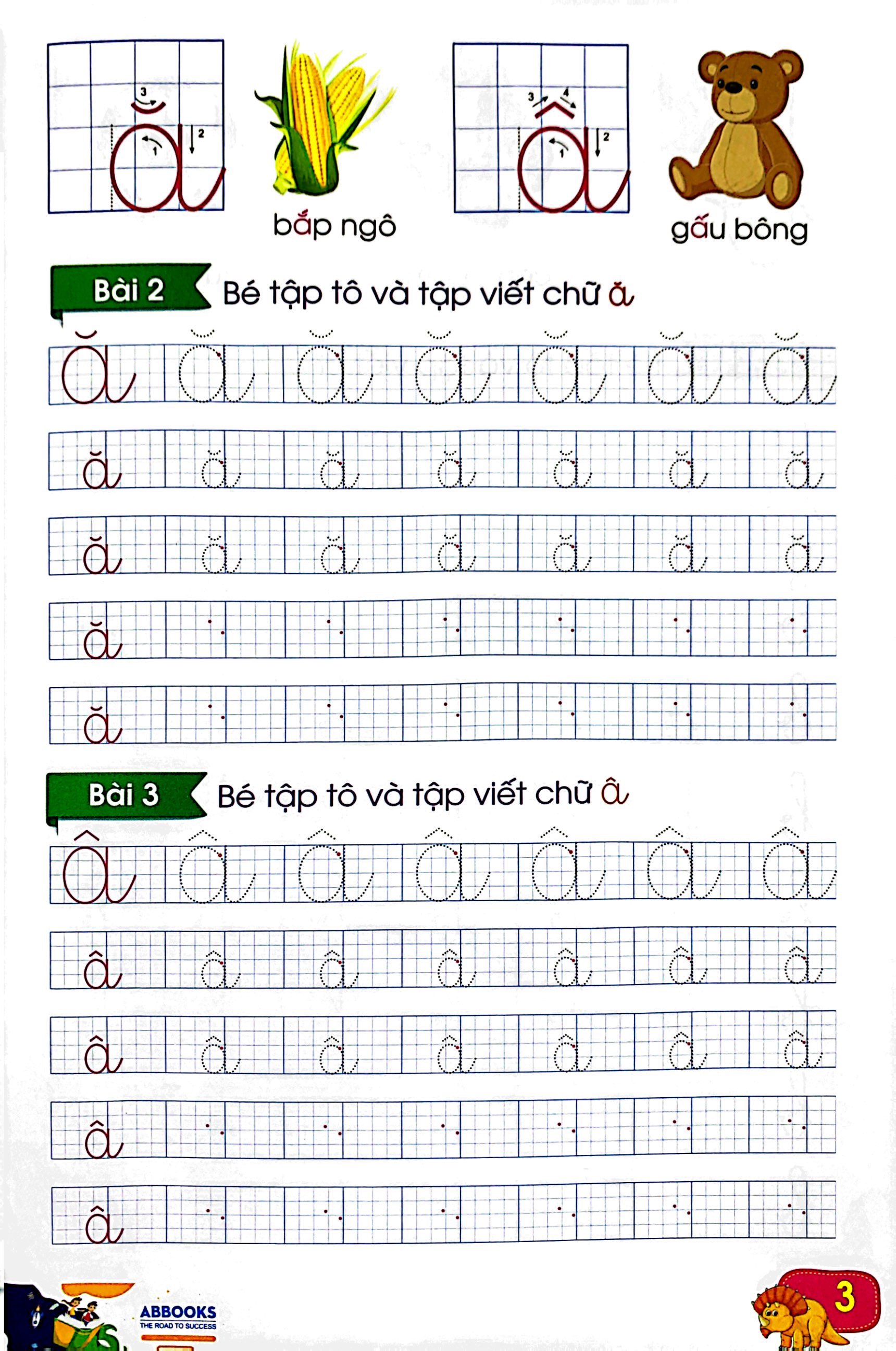 luyện tay cầm bút - tập tô chữ cái - Ảnh 4