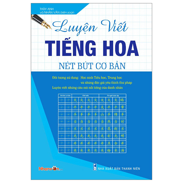 luyện viết tiếng hoa - nét bút cơ bản