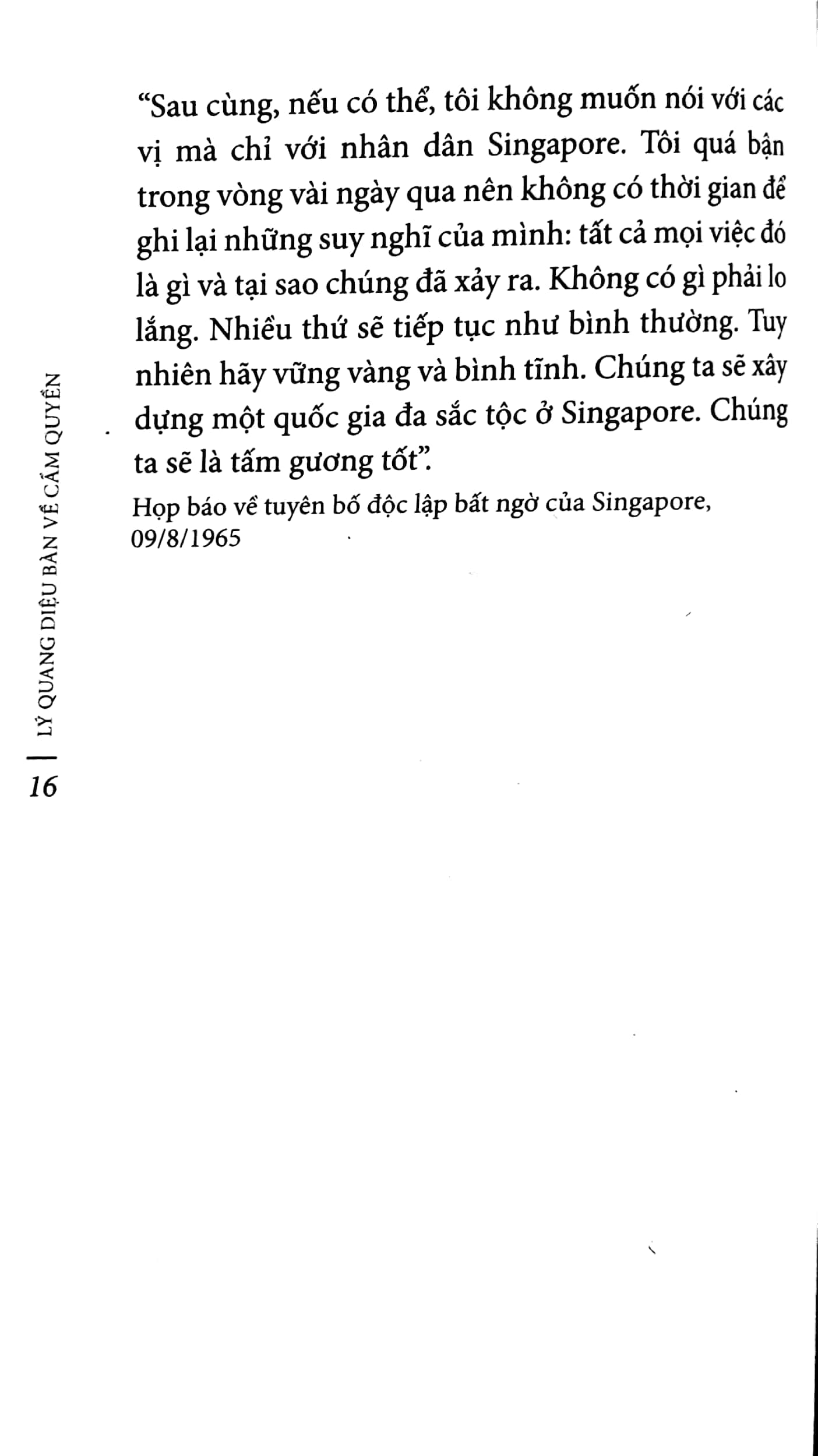 Lý Quang Diệu Bàn Về Cầm Quyền - Ảnh 5