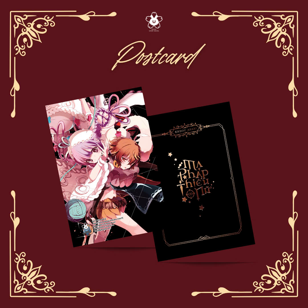 ma pháp thiếu nữ - tập 9 - tặng kèm bookmark nhân vật + postcard - Ảnh 4