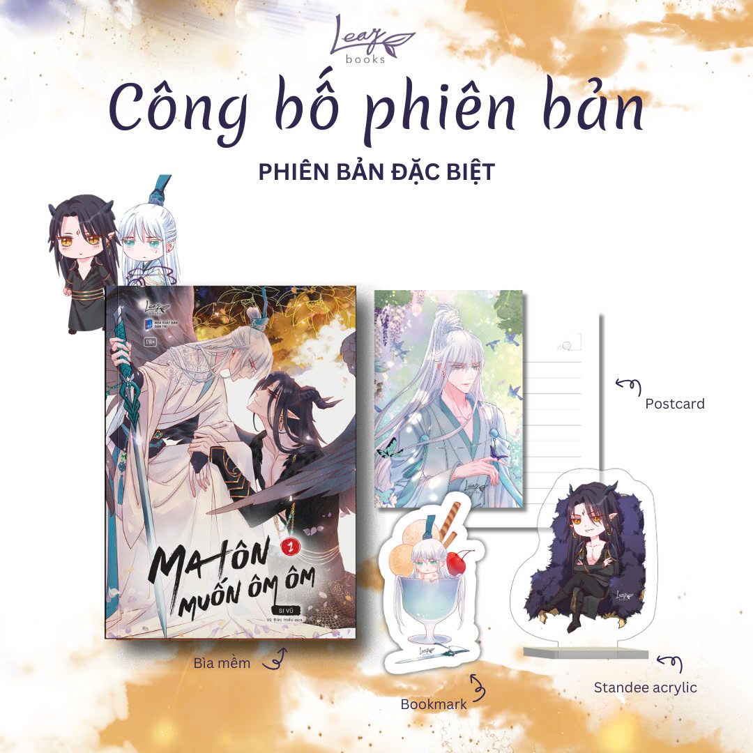 Ma Tôn Muốn Ôm Ôm - Tập 1 - Bản Đặc Biệt - Tặng Kèm Bookmark + Postcard Bồi Cứng + Standee - Ảnh 2