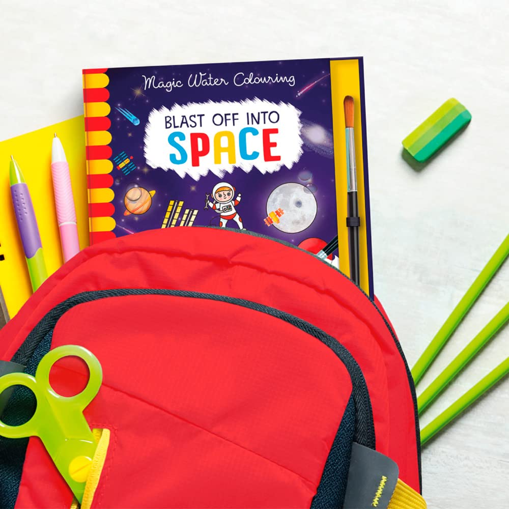 magic water colouring - blast off into space - Ảnh 5