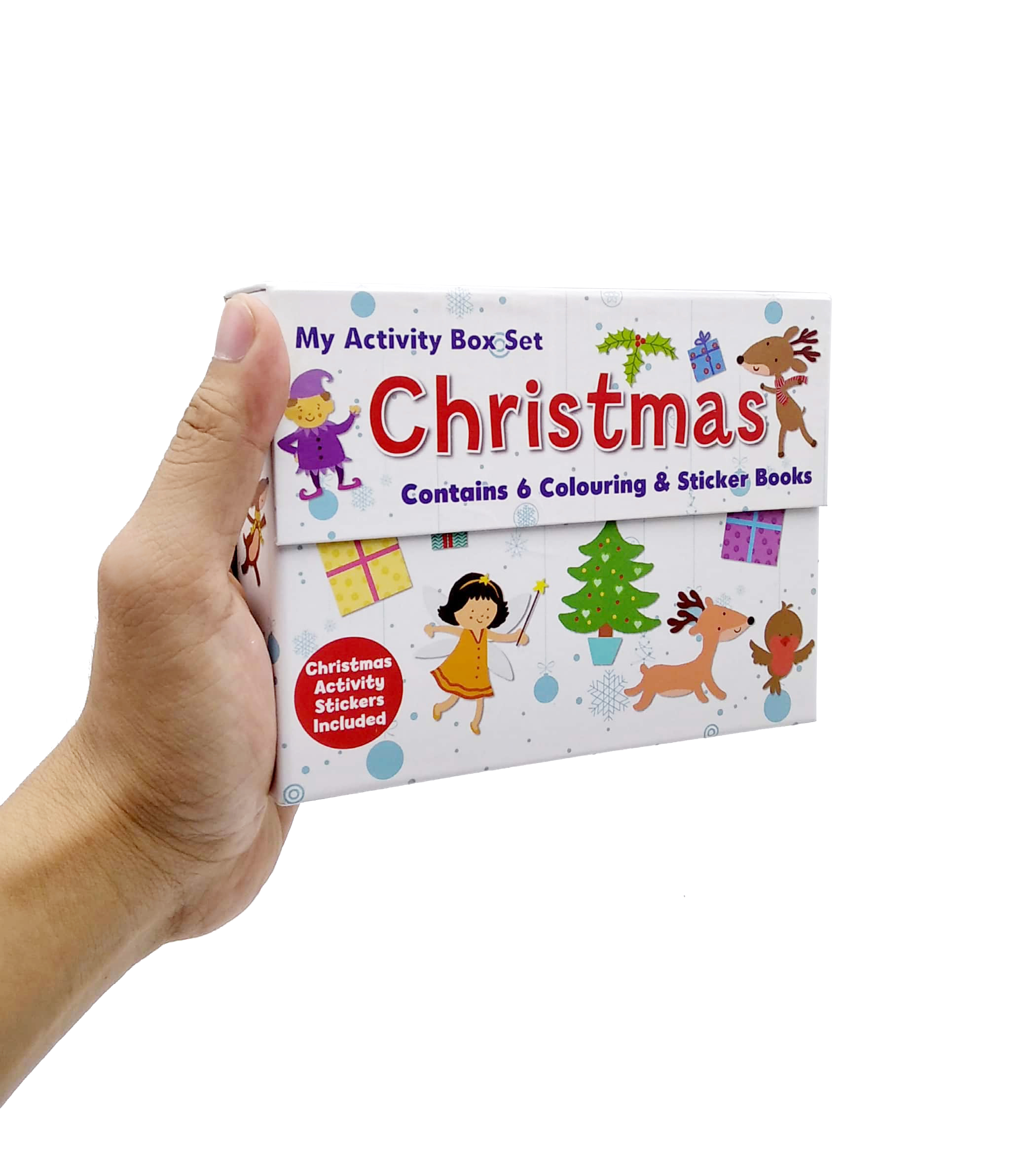 magnetic mini sticker books - xmas white - Ảnh 11