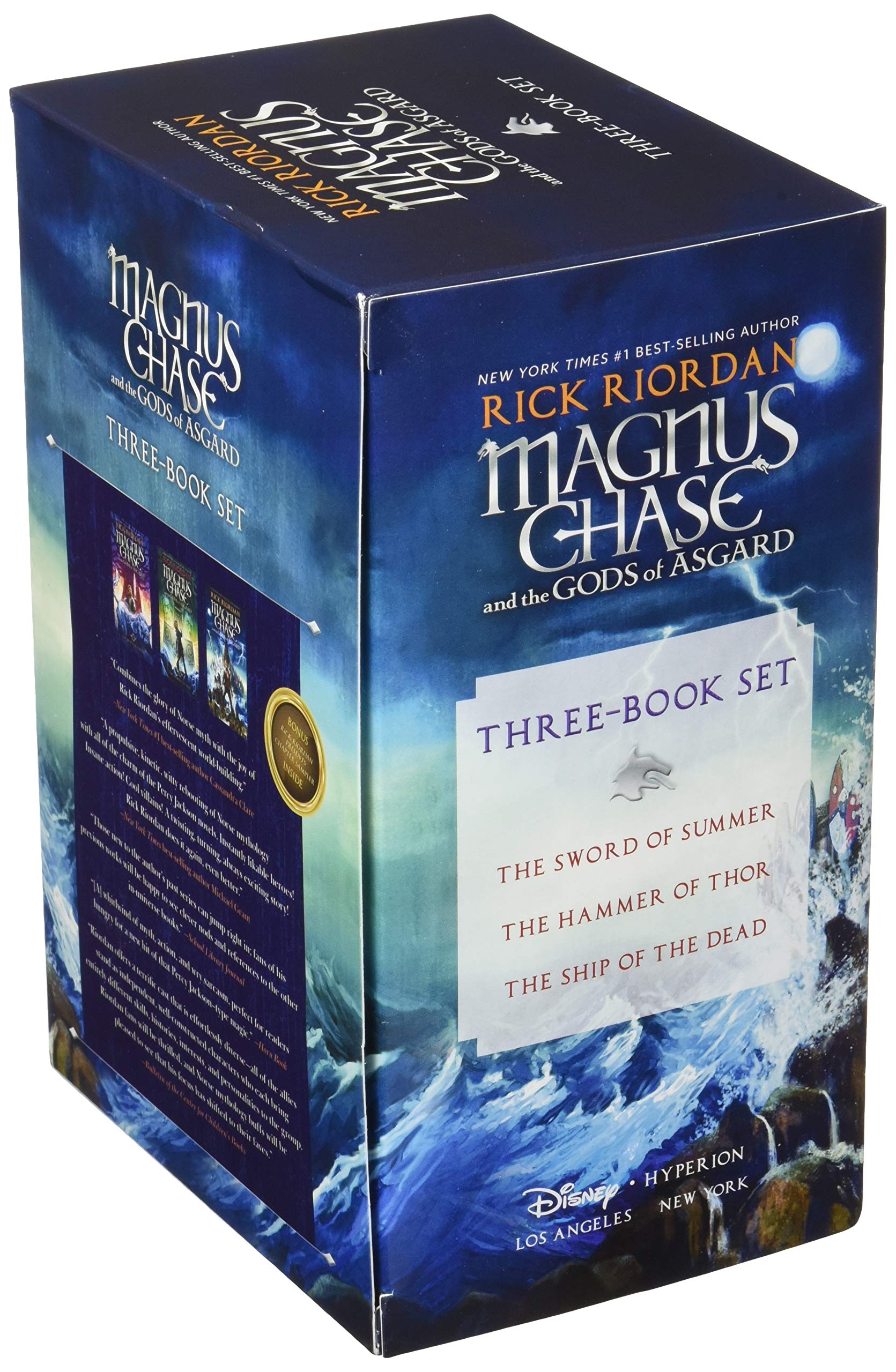 magnus chase and the gods of asgard paperback boxed set - Ảnh 3