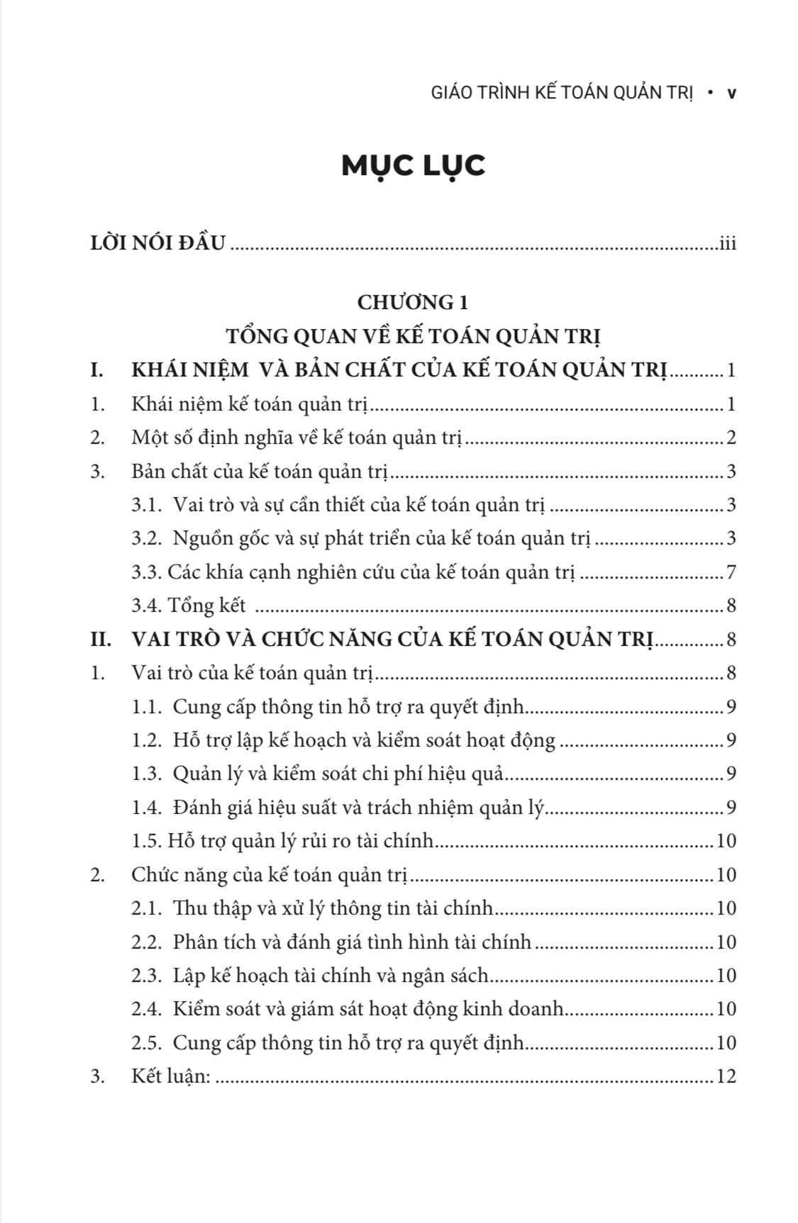 Management Accounting - Giáo Trình Kế Toán Quản Trị - Ảnh 5
