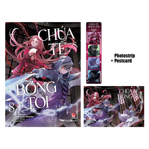 [manga] chúa tể bóng tối - tập 8 - tặng kèm postcard + photostrip