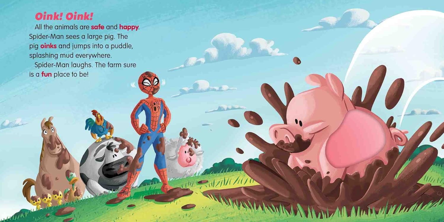 marvel beginnings - spider man goes to the farm - Ảnh 6