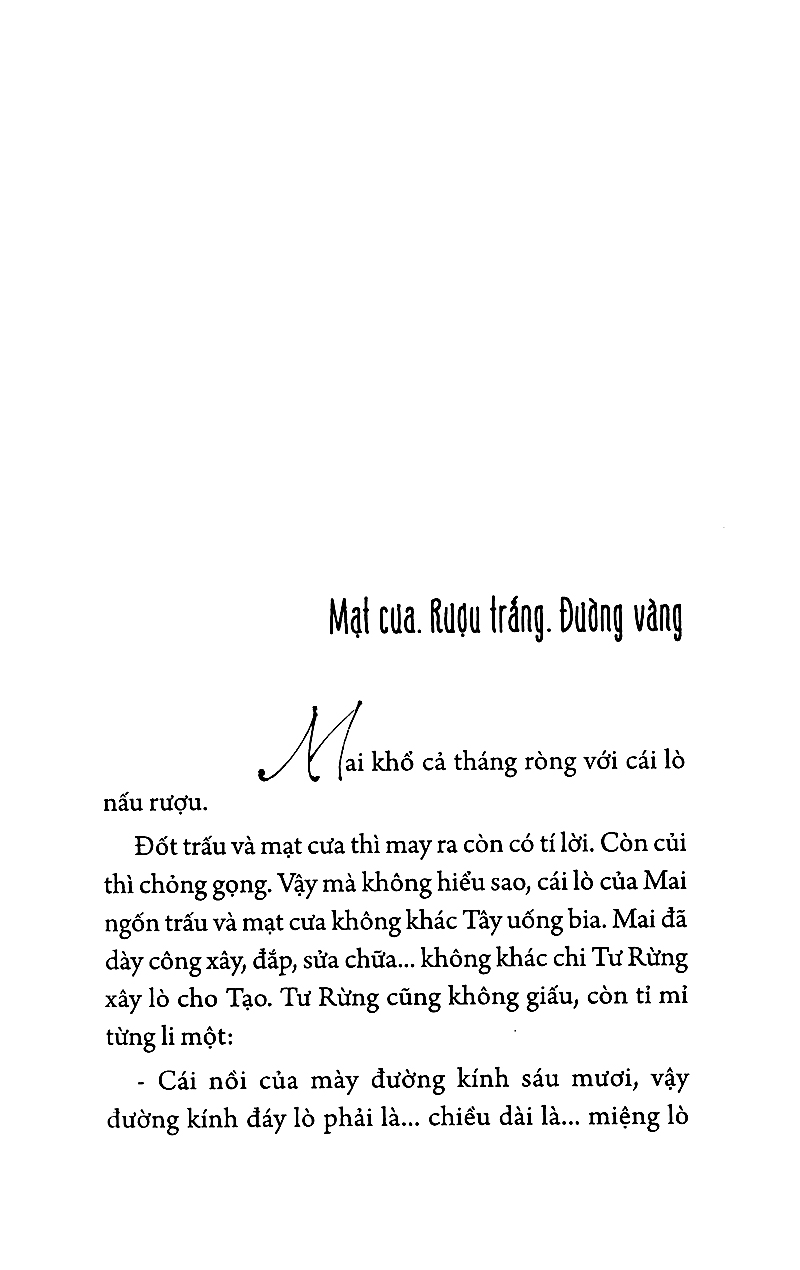 mạt cưa rượu trắng đường vàng - Ảnh 3