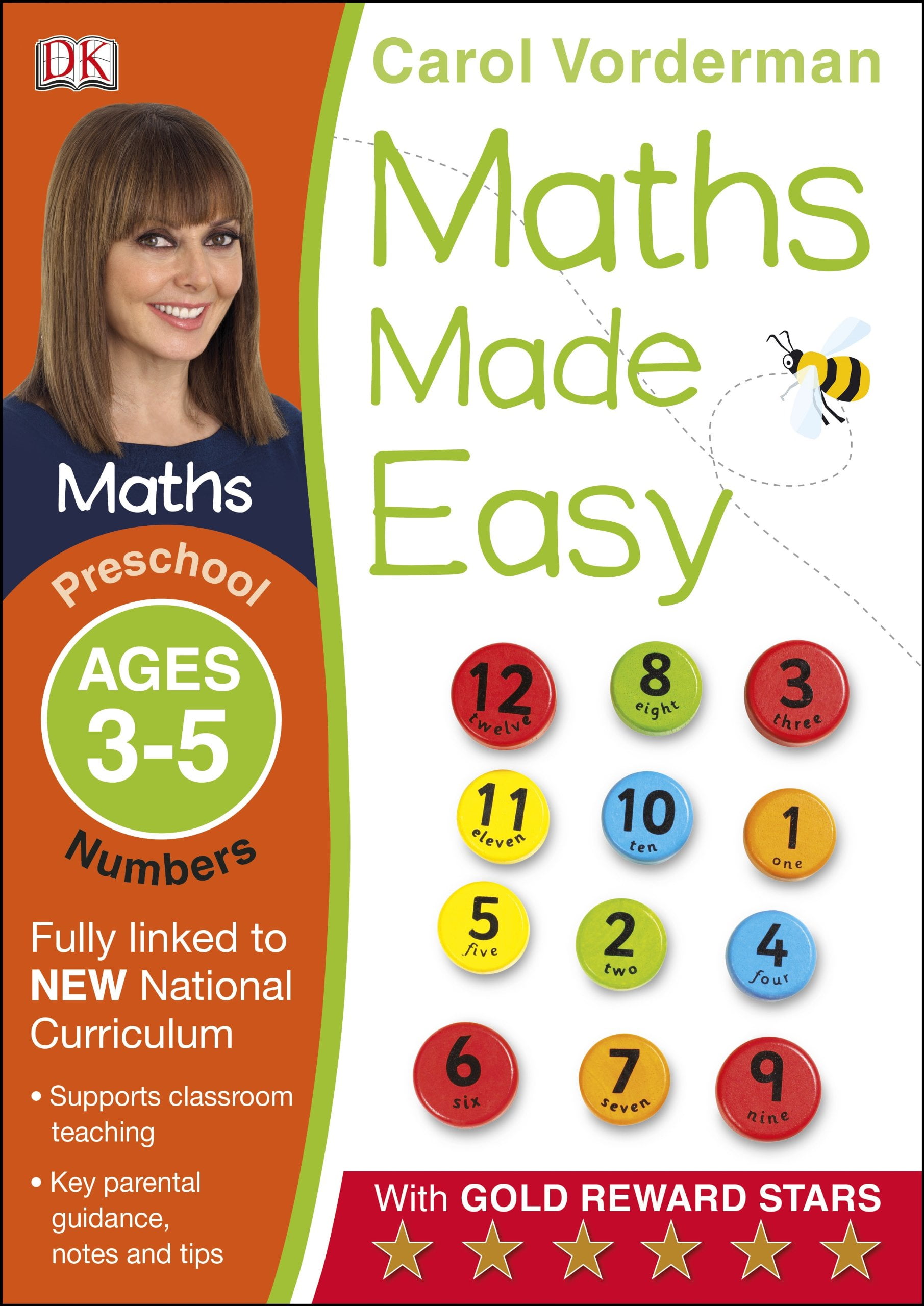 maths made easy numbers preschool ages 3-5: preschool ages 3-5 (carol vorderman's maths made easy) - Ảnh 2