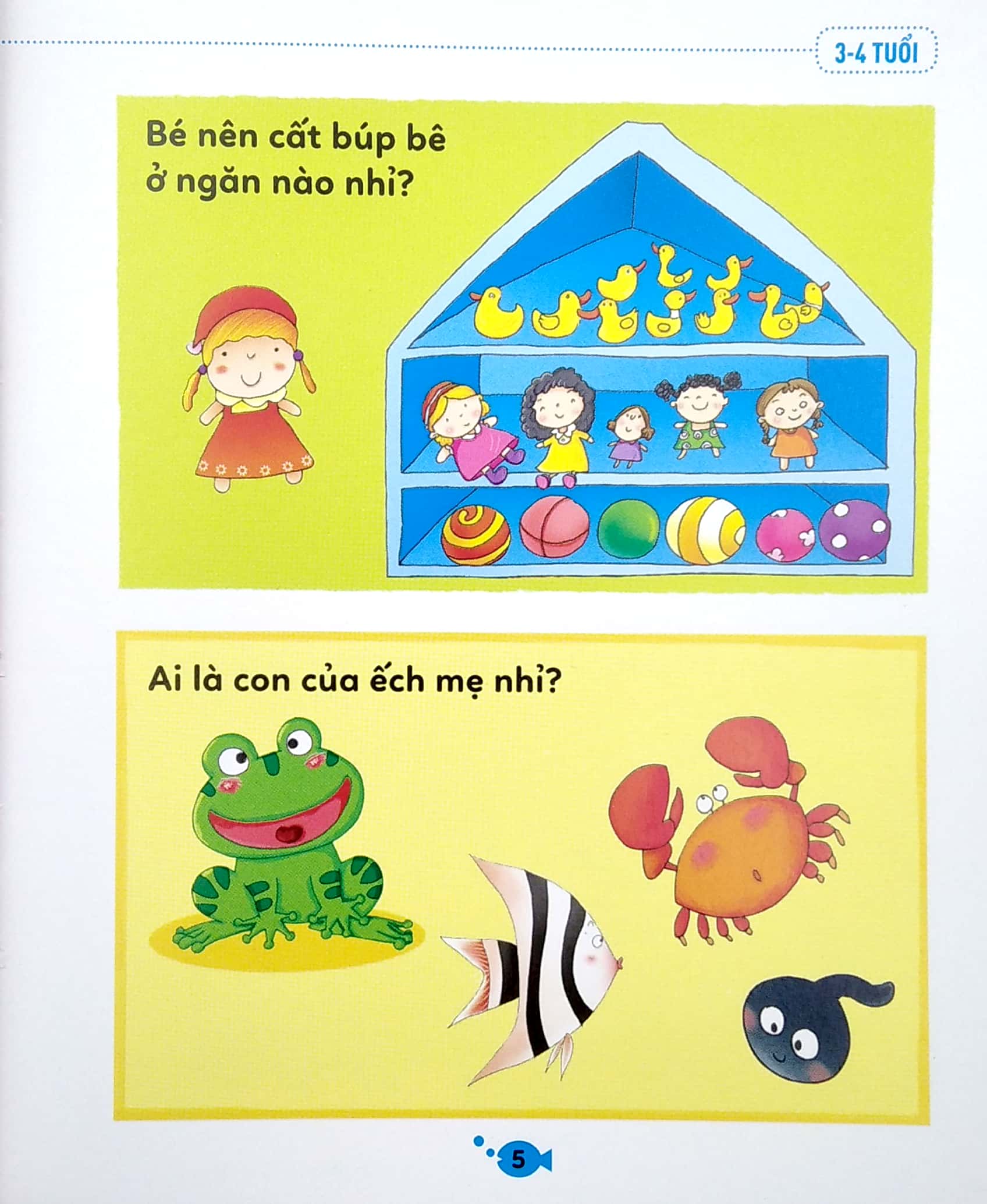 mẹ hỏi bé trả lời - hỏi đáp rèn trí thông minh (3-4 tuổi) (tái bản 2021) - Ảnh 4