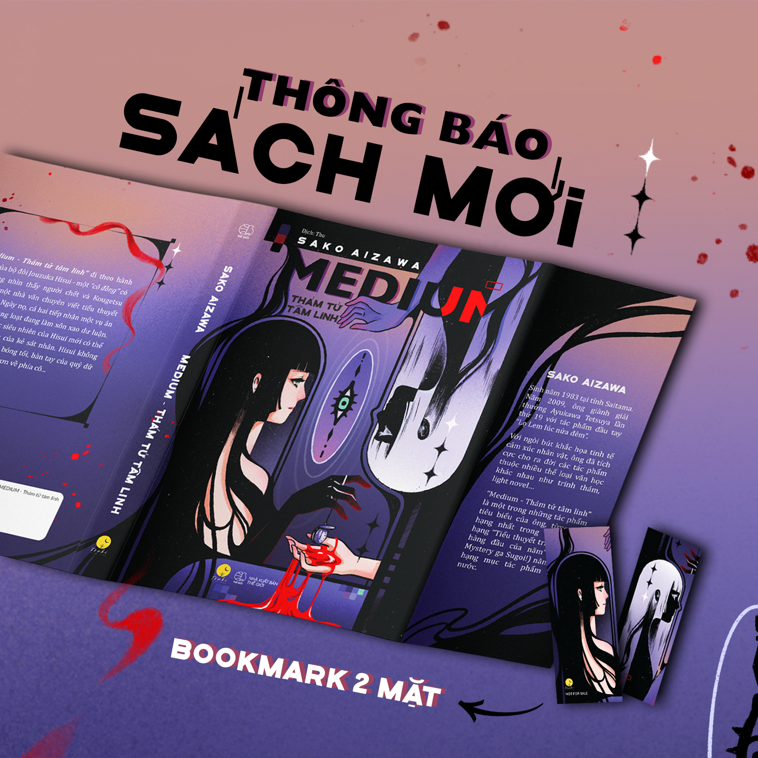 medium - thám tử tâm linh - tặng kèm bookmark - Ảnh 3