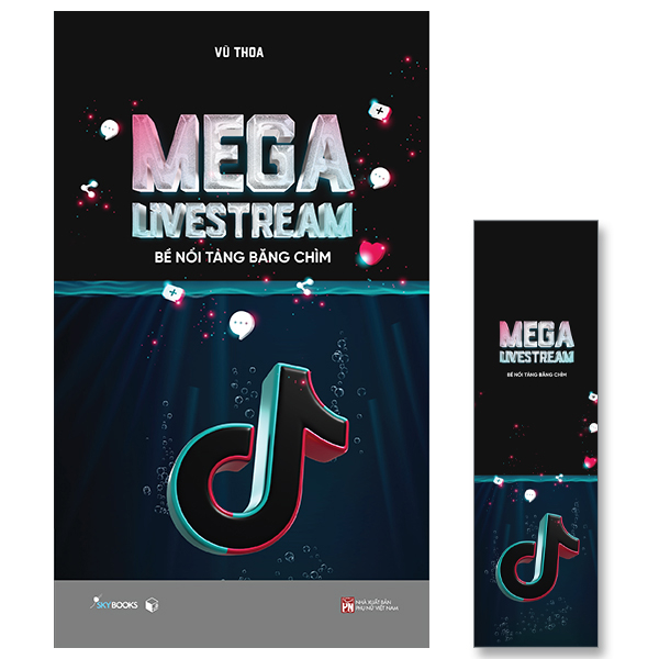 mega livestream - bề nổi tảng băng chìm - tặng kèm bookmark