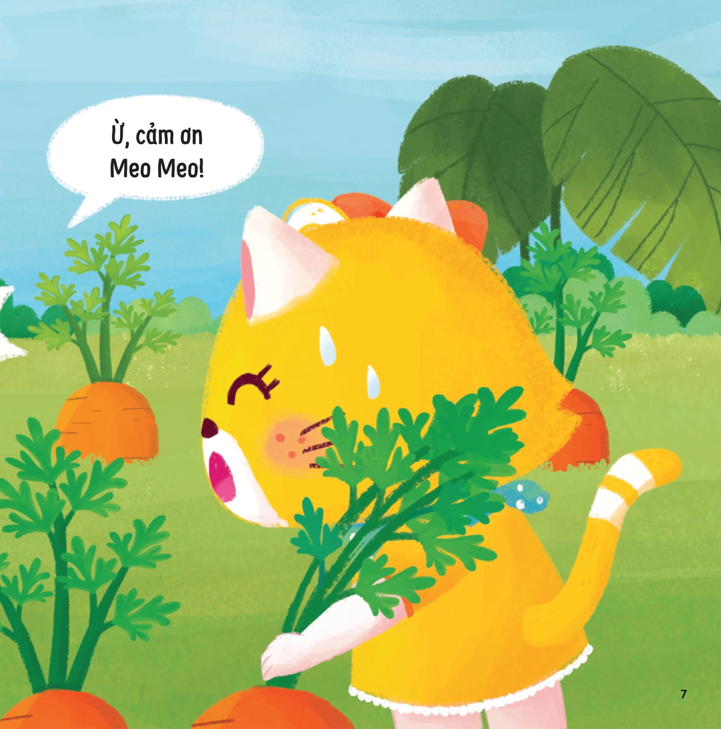 meo meo bé mèo tốt bụng - nhổ cà rốt - Ảnh 8