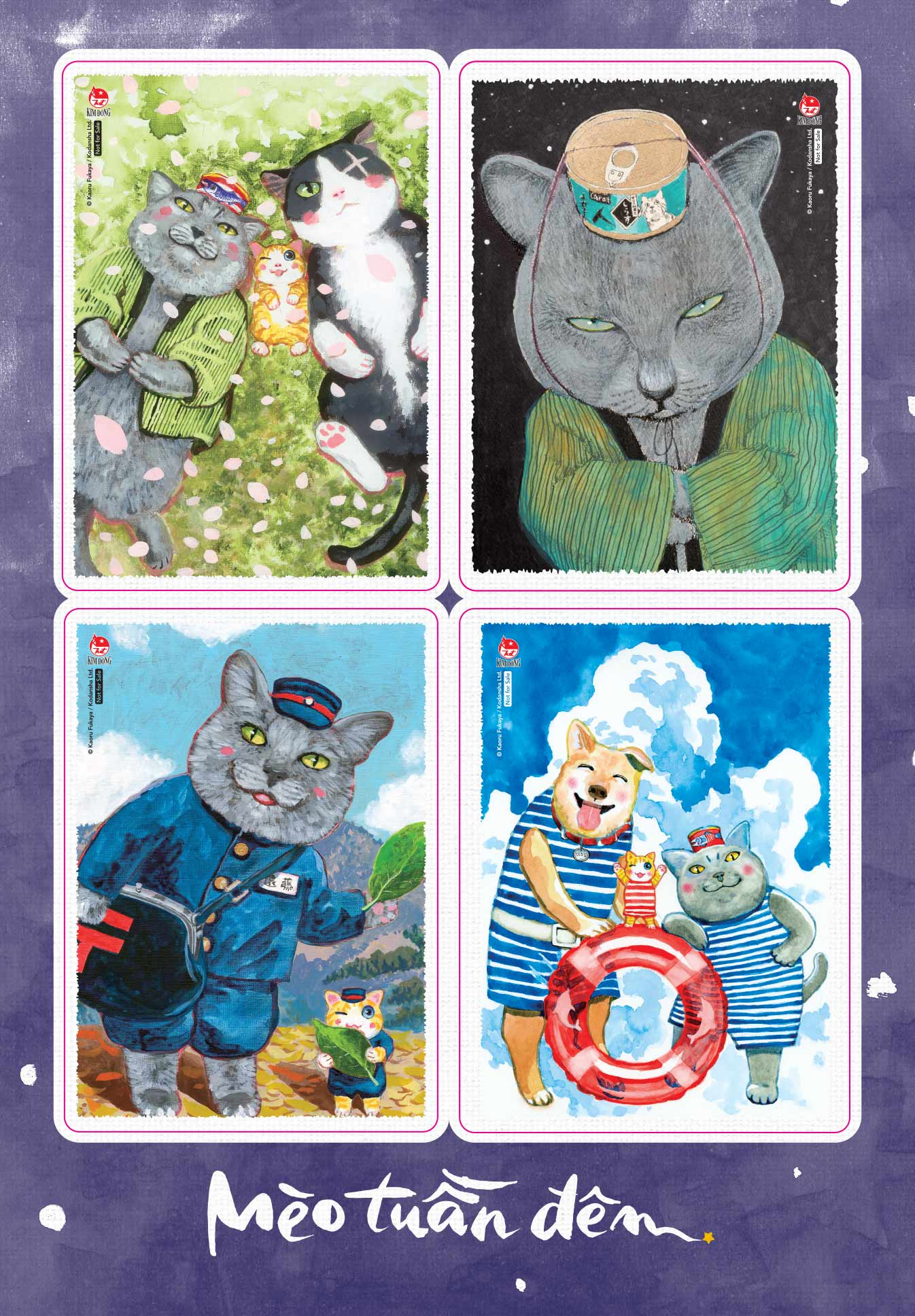 mèo tuần đêm - tập 2 - tặng kèm set postcard - Ảnh 4