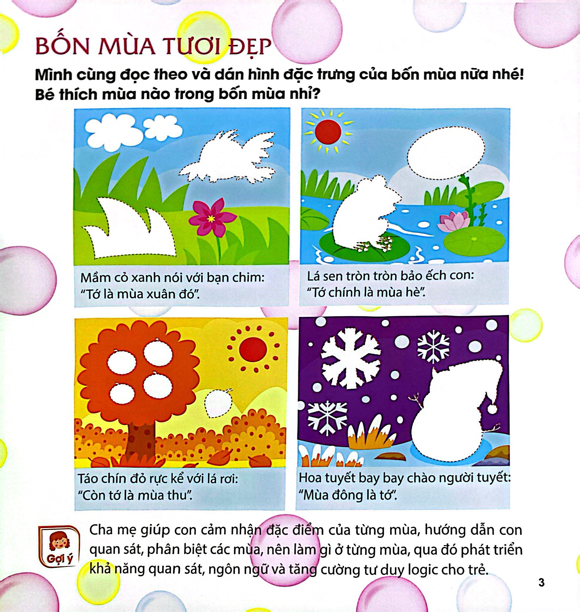 miếng dán hình vui nhộn - tự nhiên đa sắc màu (2-6 tuổi) - Ảnh 5