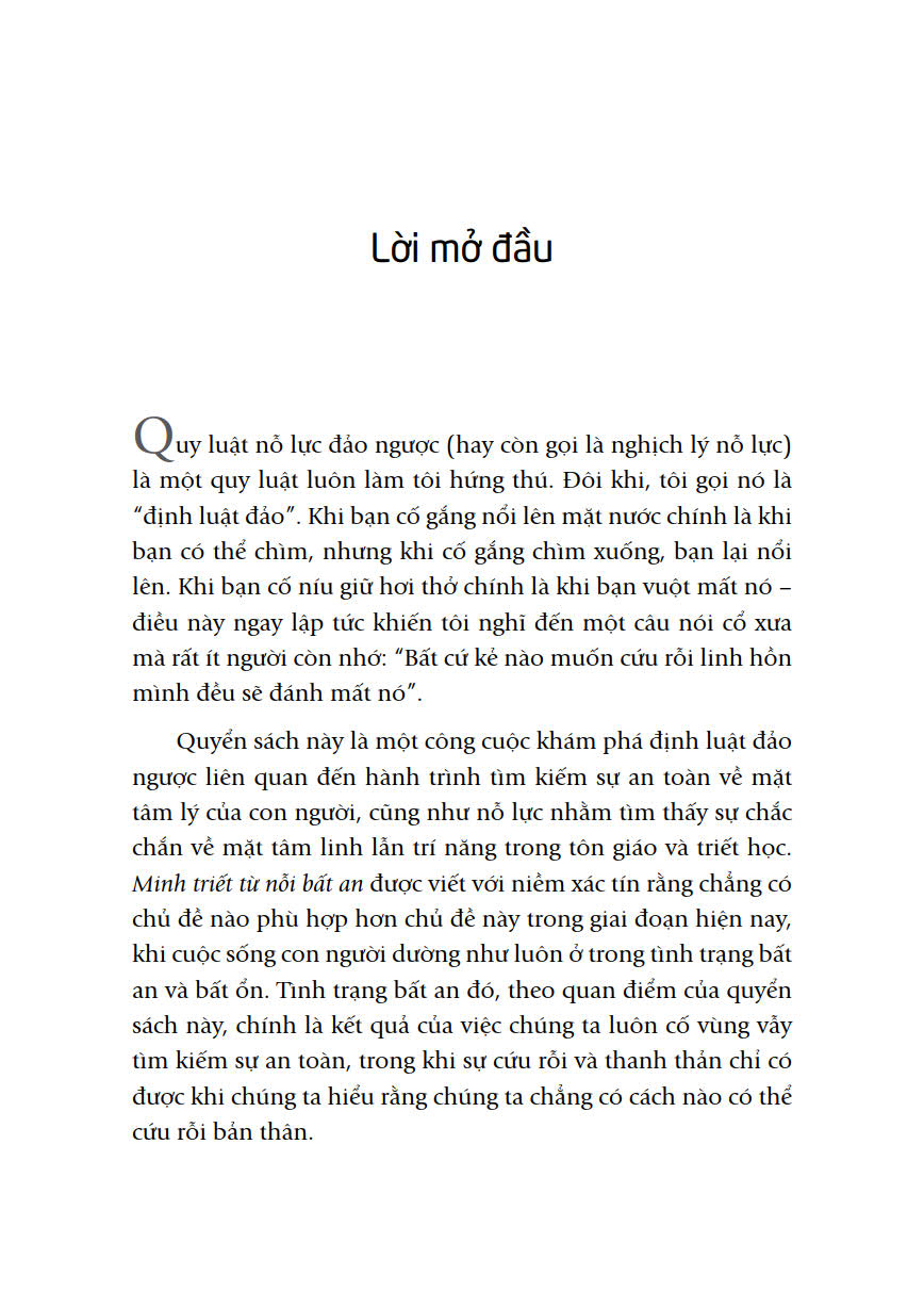 Minh Triết Từ Nỗi Bất An - The Wisdom Of Insecurity - Ảnh 10