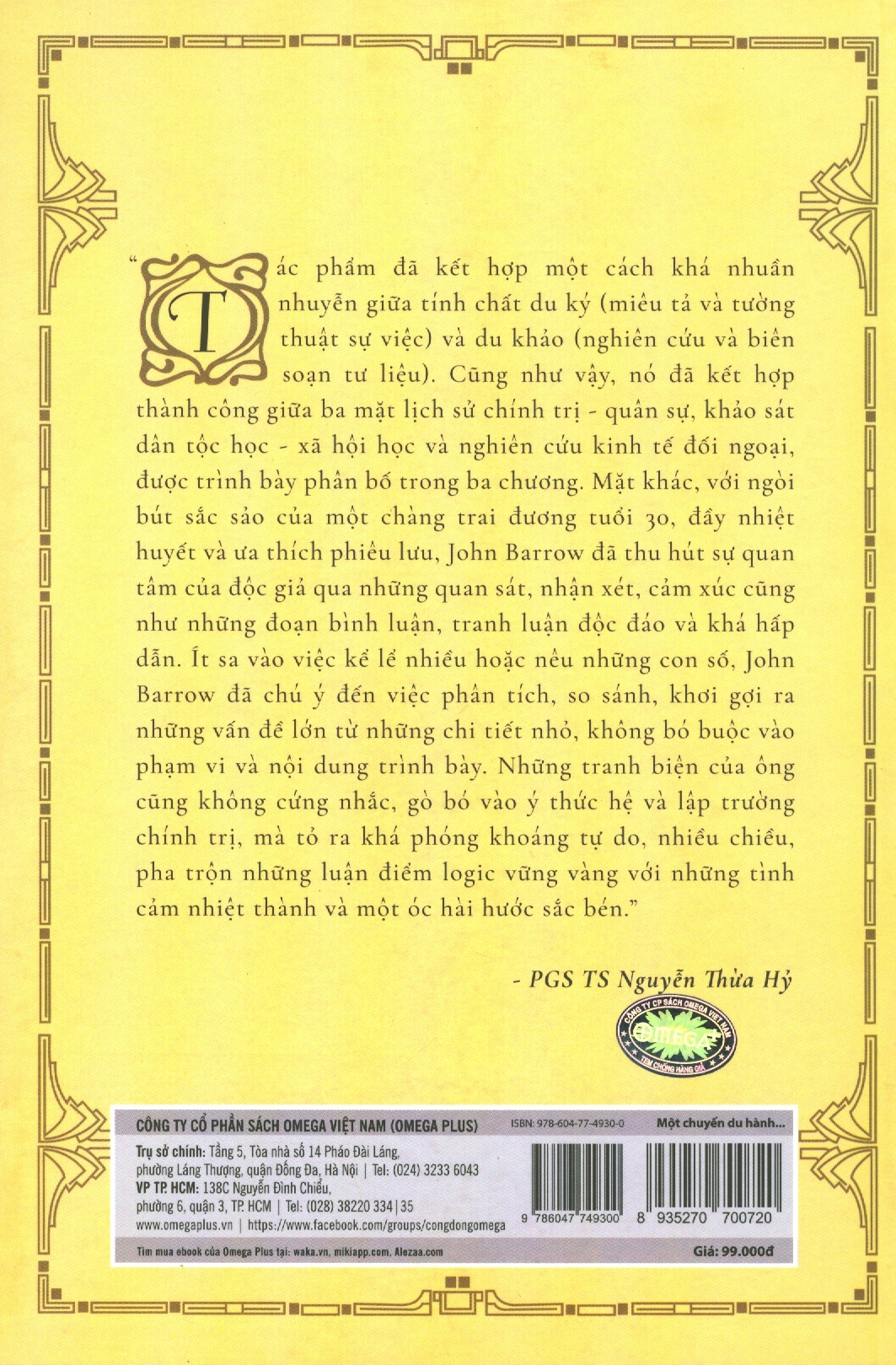 một chuyến du hành đến xứ nam hà (1792-1793) - Ảnh 8