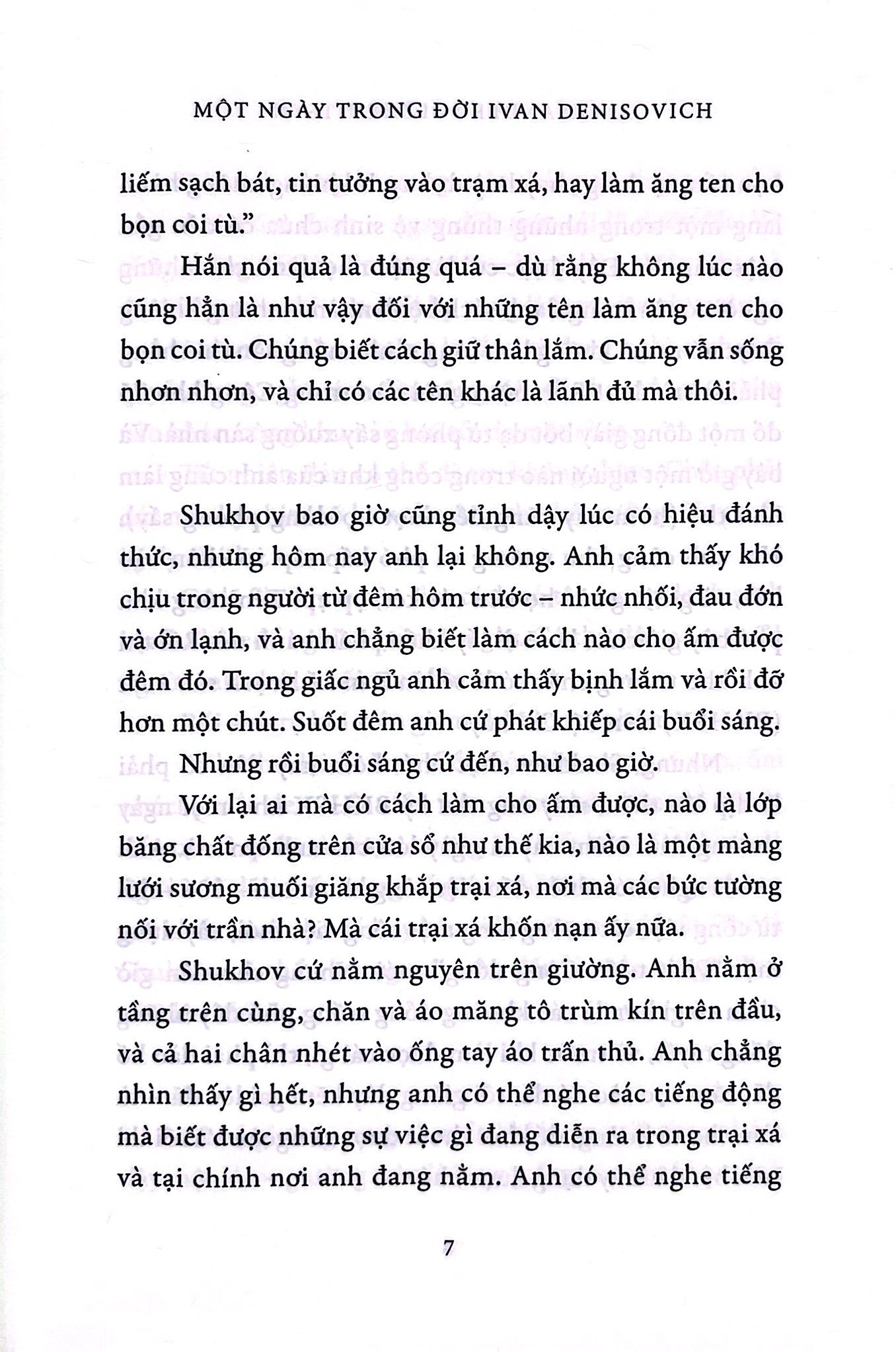 một ngày trong đời ivan denisovich - bìa cứng - Ảnh 5