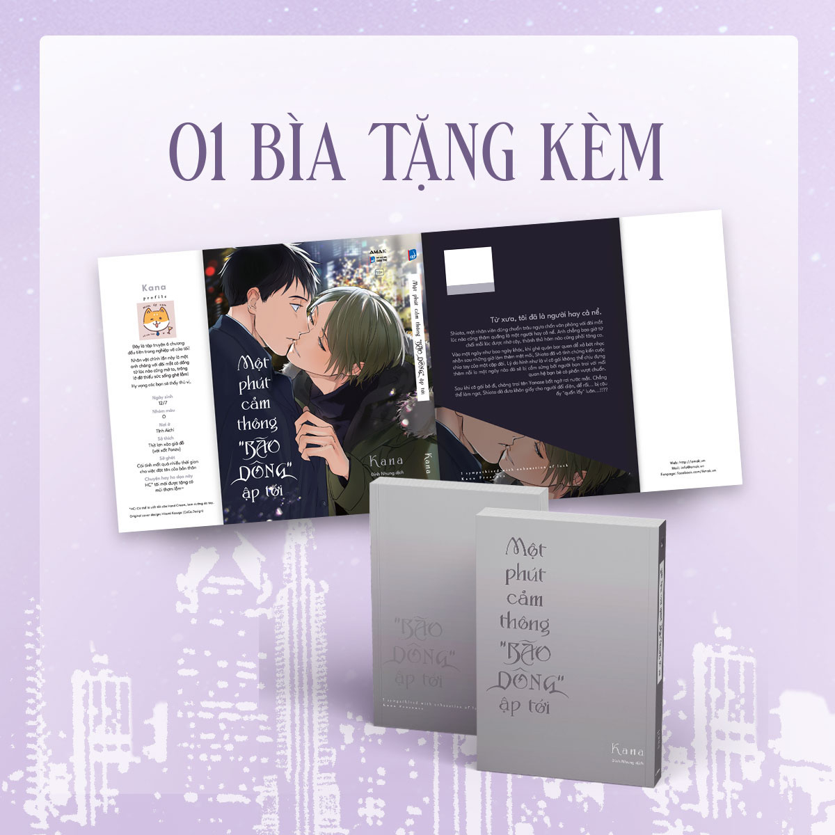 Một Phút Cảm Thông “Bão Dông” Ập Tới - Tặng Kèm Bìa Áo + Postcard Phủ Nhũ + Bookmark - Ảnh 4