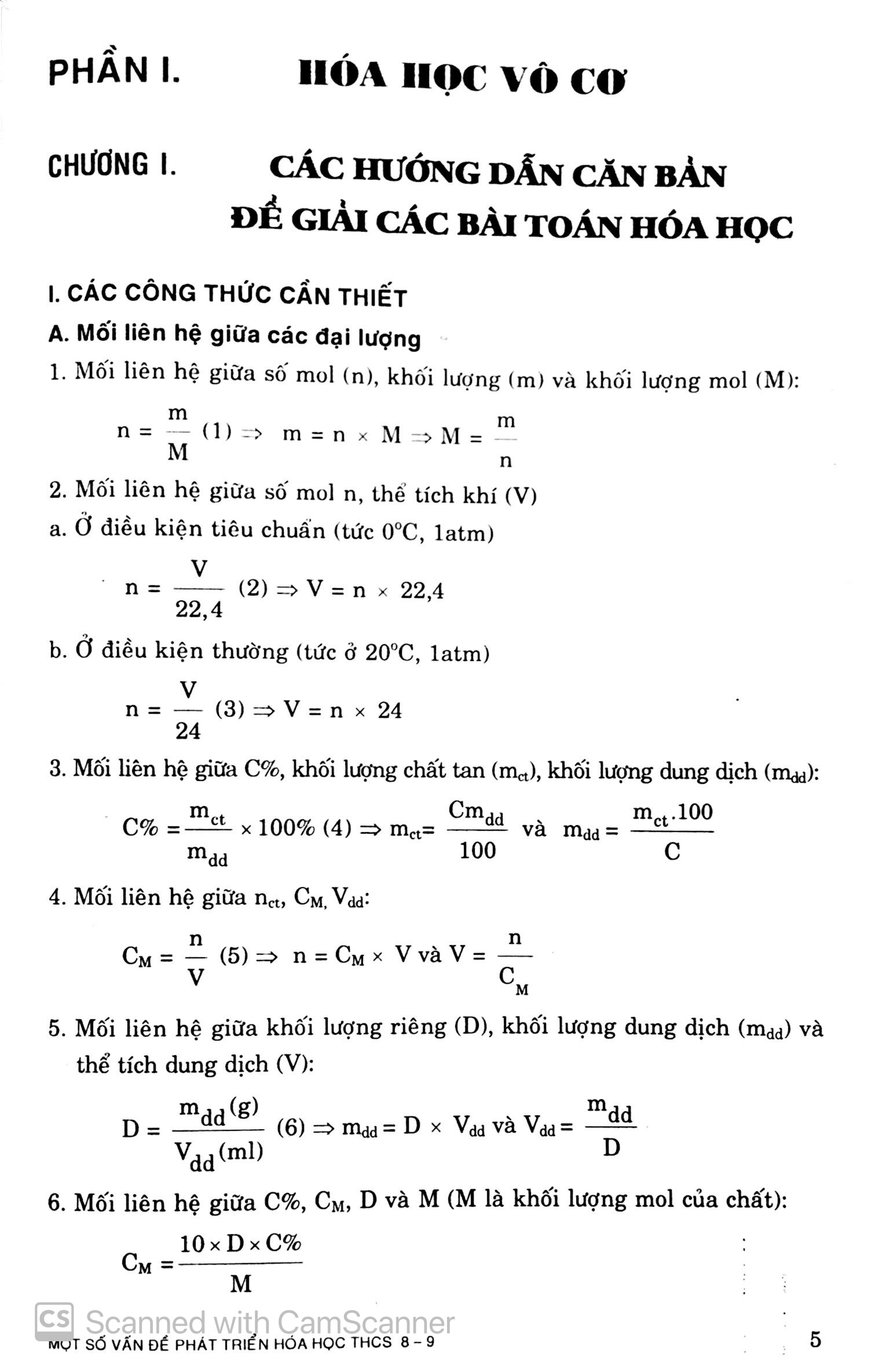 một số vấn đề phát triển hóa học thcs 8-9 - Ảnh 9