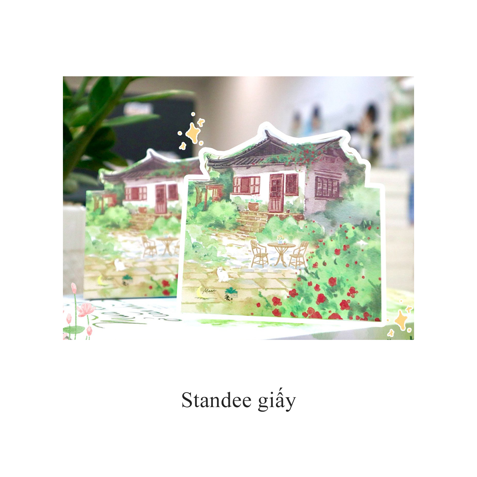 mùa xuân ở căn nhà cũ - bản đặc biệt - tặng kèm bookmark bồi cứng + standee giấy + túi vải - Ảnh 4