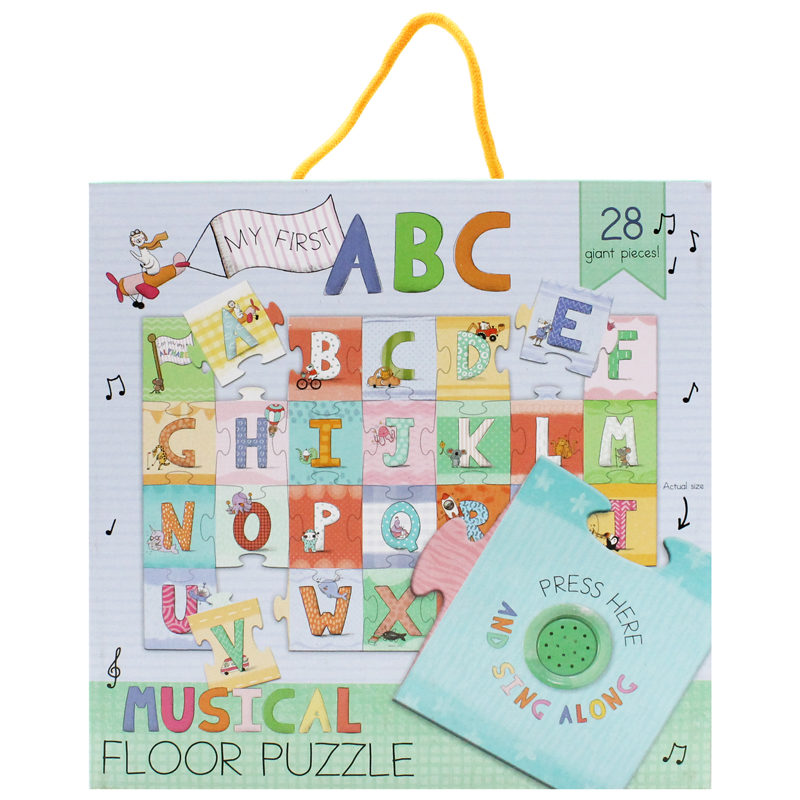 musical floor puzzle - my first abc (28 giant pieces) - Ảnh 12