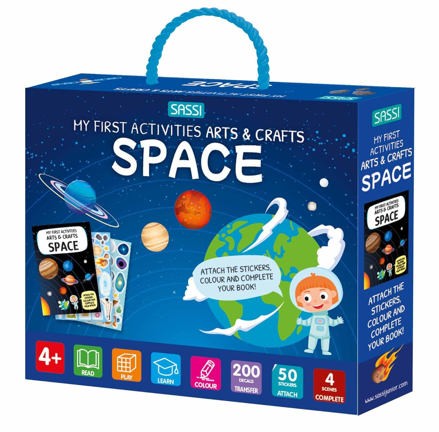 my first activites arts and crafts - space - Ảnh 2