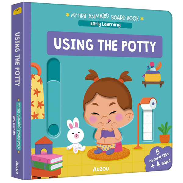 my first animated board book - using the potty