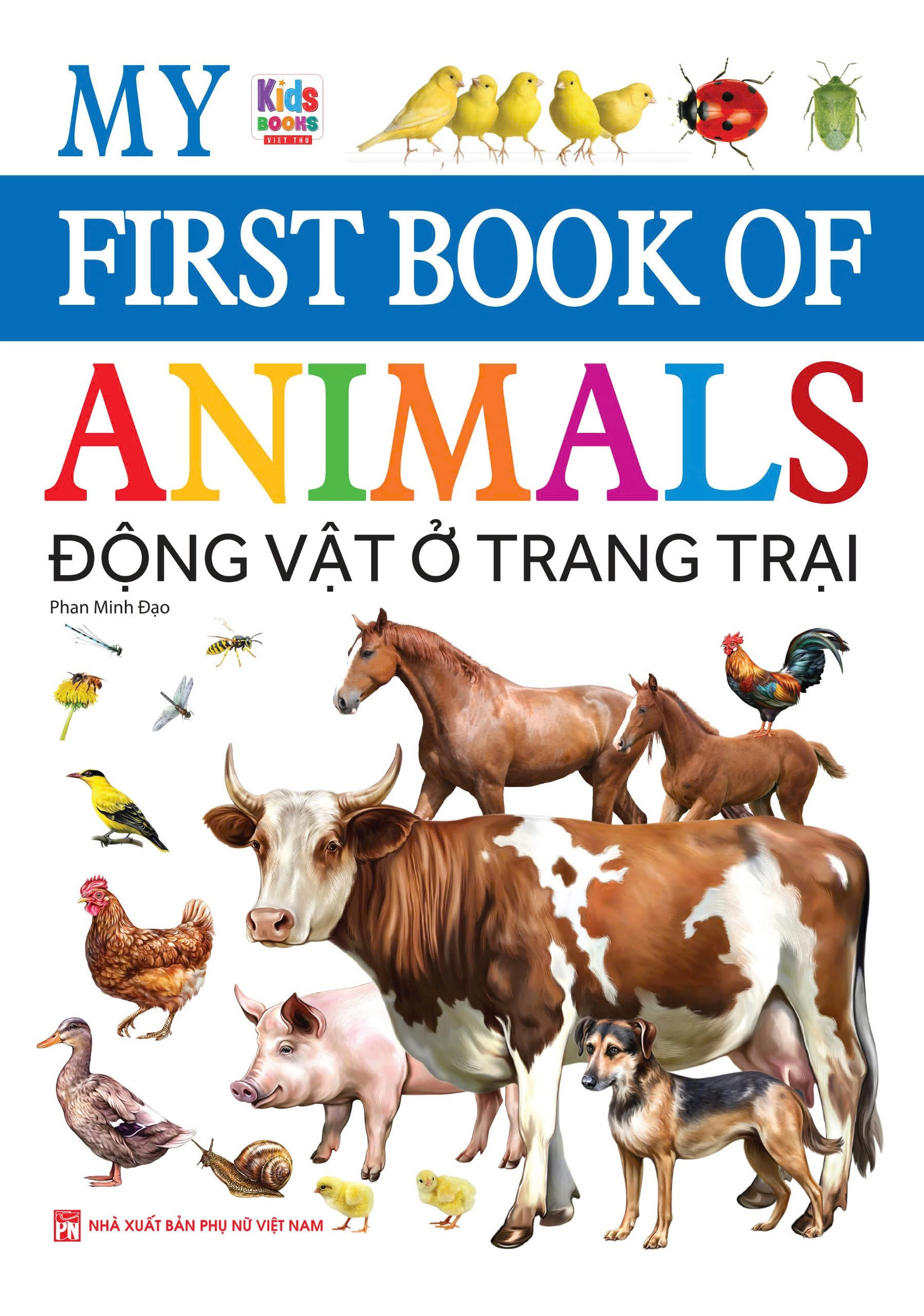 my first book of animals - động vật ở trang trại - Ảnh 2
