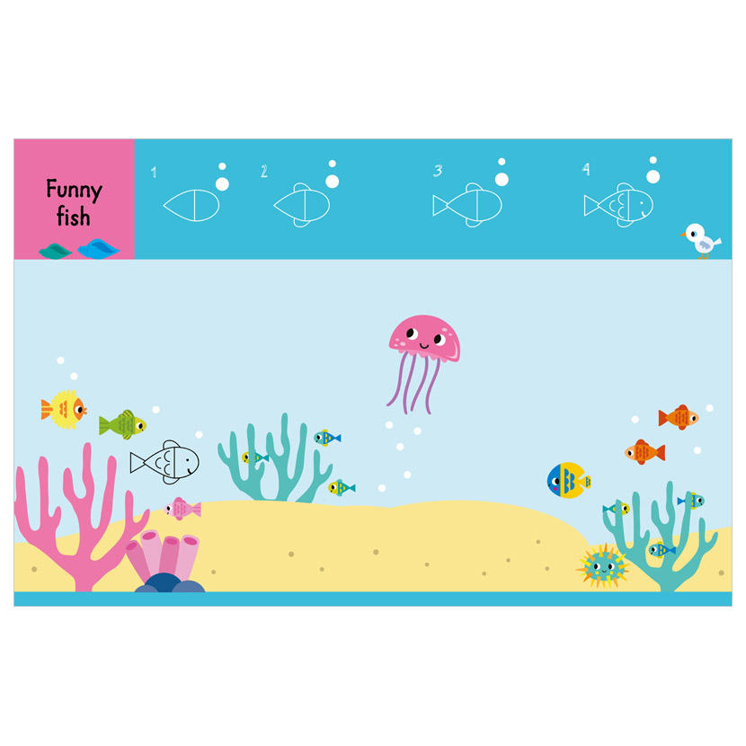 my first i can draw in the ocean - Ảnh 3