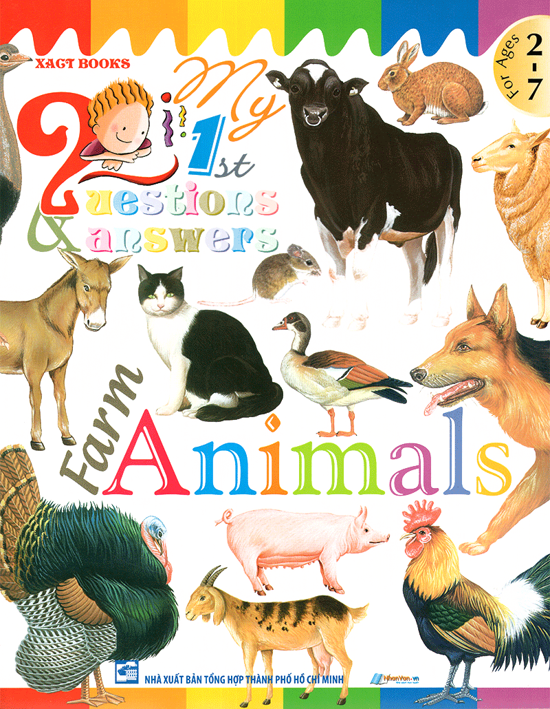 my first questions & answers - farm animals - Ảnh 2