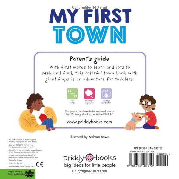 my first town: a flap book - Ảnh 4