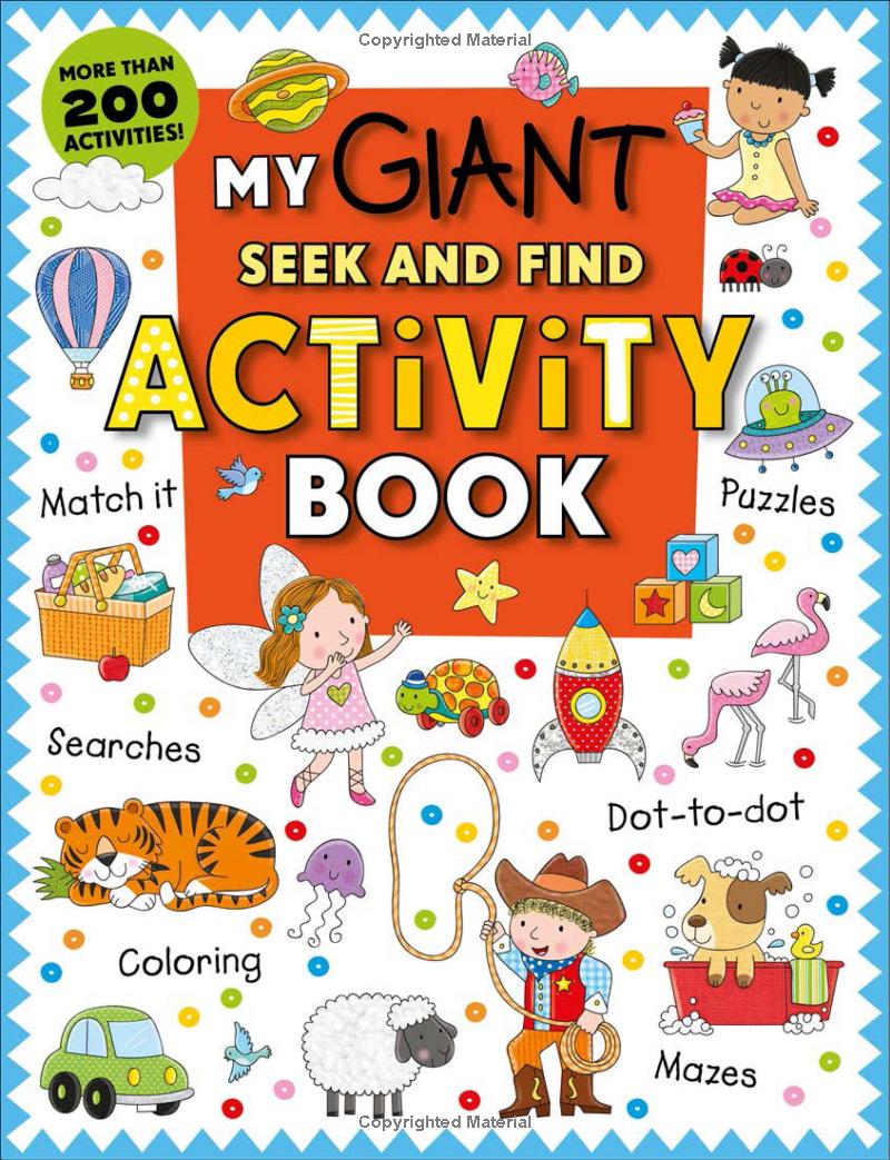 my giant seek-and-find activity book - Ảnh 2