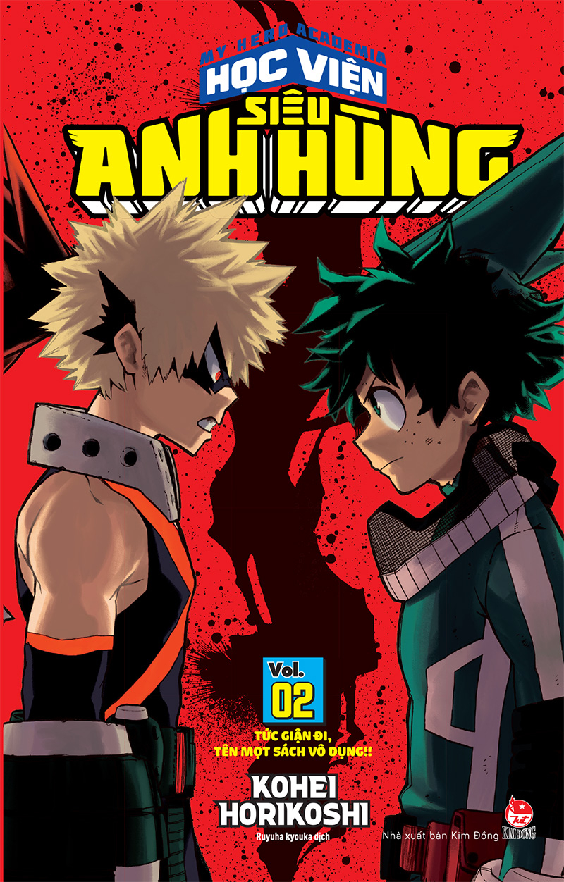 my hero academia - học viện siêu anh hùng - tập 2 - tức giận đi, tên mọt sách vô dụng!! (tái bản 2025) - Ảnh 2